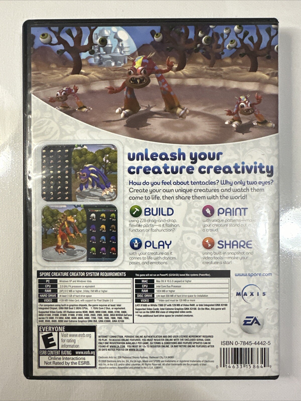 Spore Creature Creator (Windows/Mac, 2008)