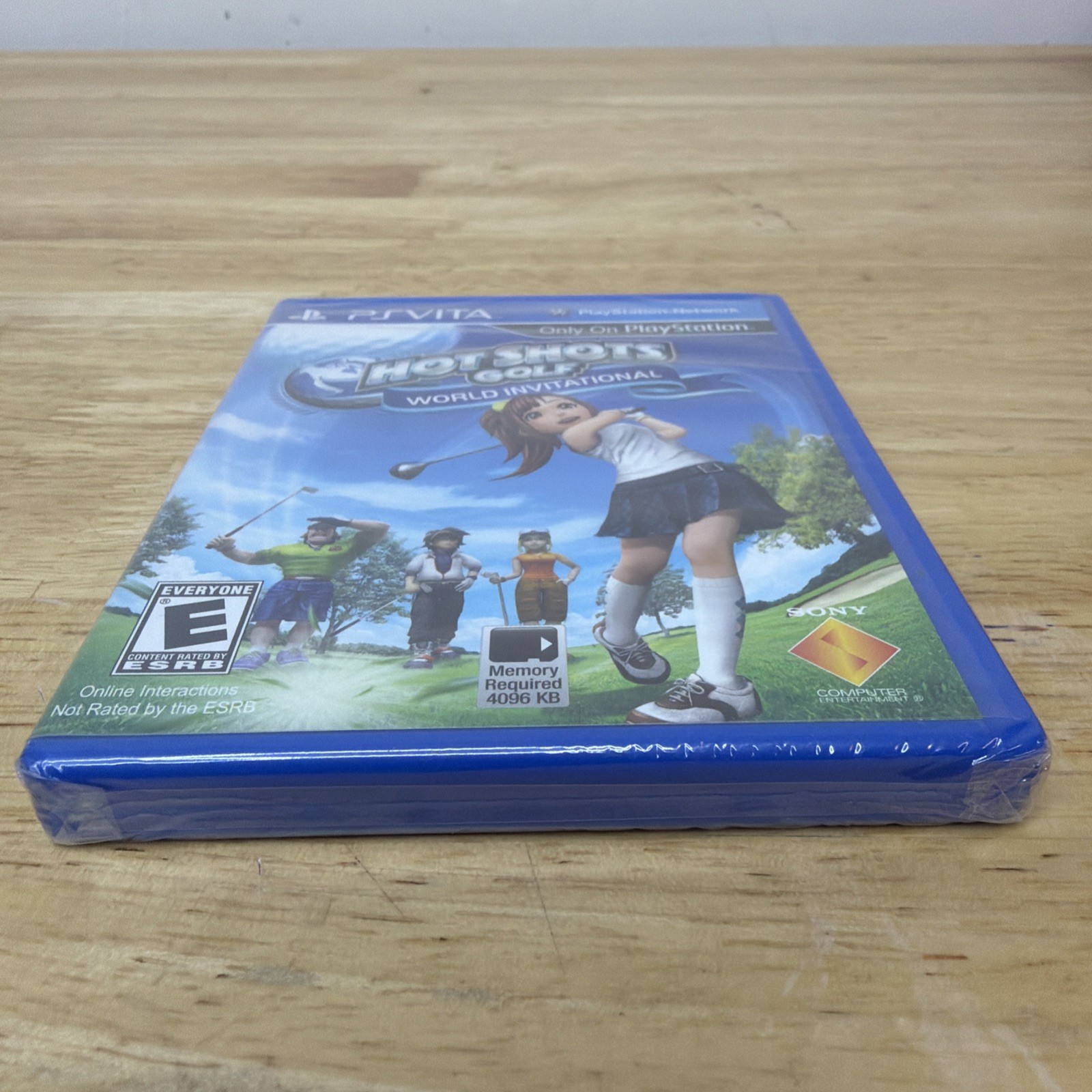 Hot Shots Golf World Invitational Sony PlayStation Vita Rip Seal Please Read