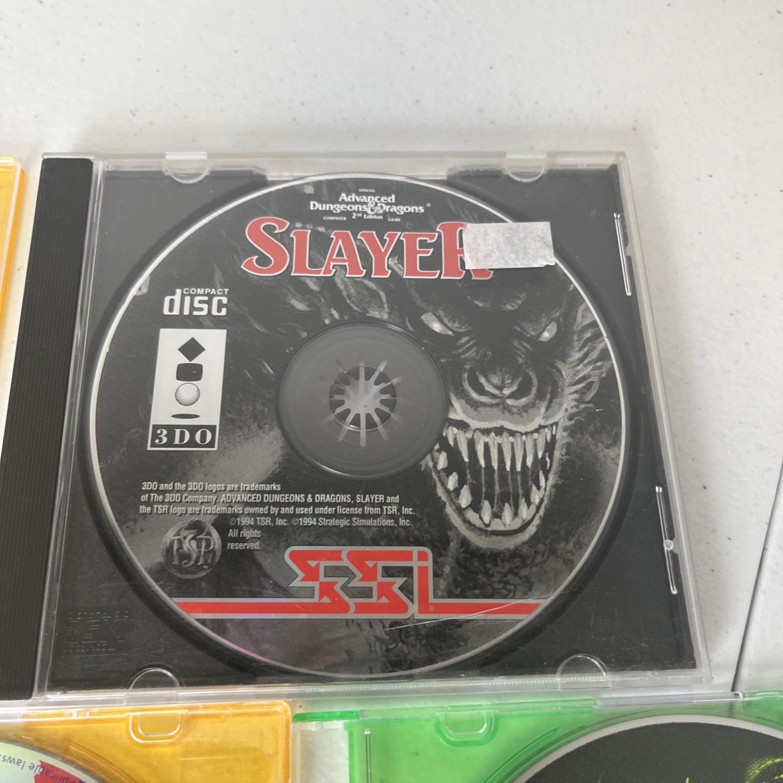 Panasonic 3DO Loose Game Disc Lot 7 Games Gex Syndicate AD&D Slayer Player Pack⁠