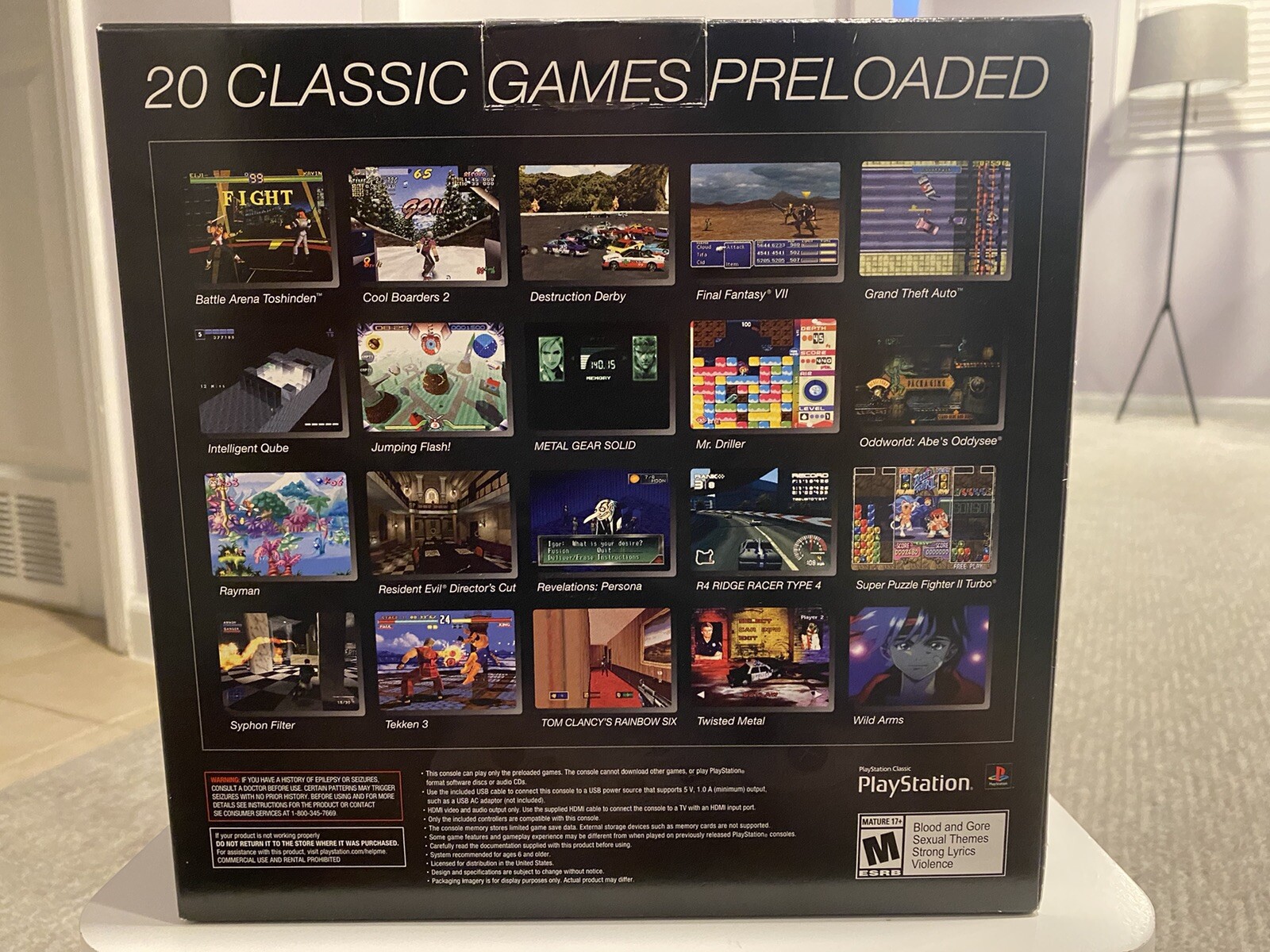 Sony Playstation Classic Mini Console 2018 (Brand New)