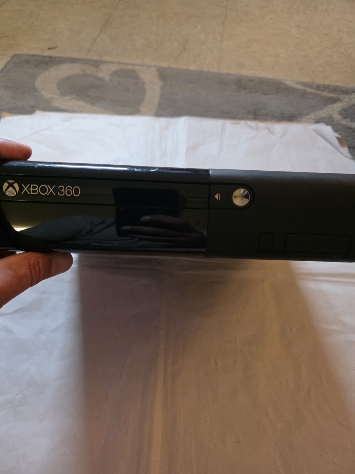 Xbox 360 E Console 500GB Black Model 1538 Tested Working Console Only! No Cords