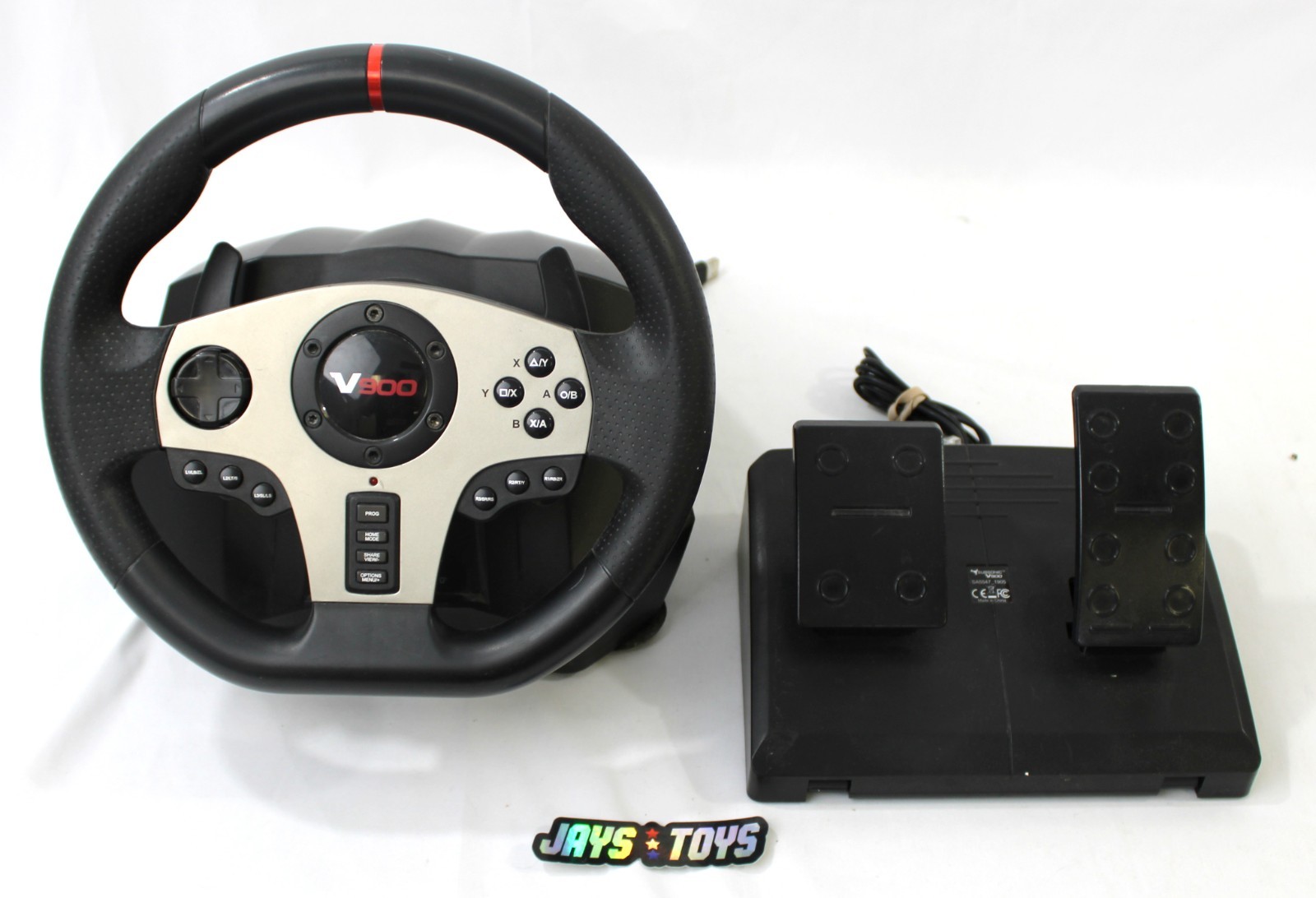 PXN V900 Gaming Racing Wheel and Pedals for Parts or Repair