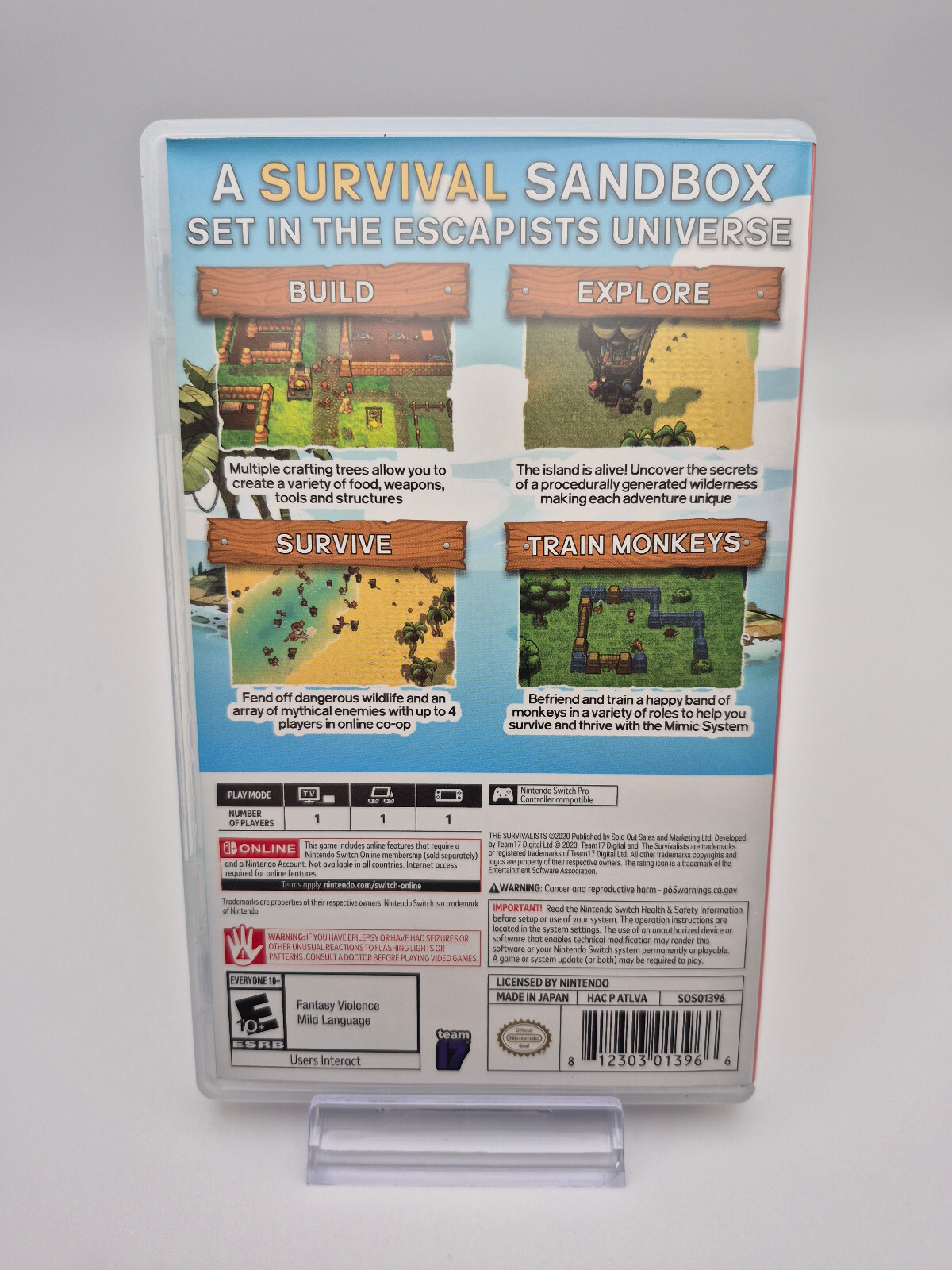 The Survivalists (Nintendo Switch) Complete in Box