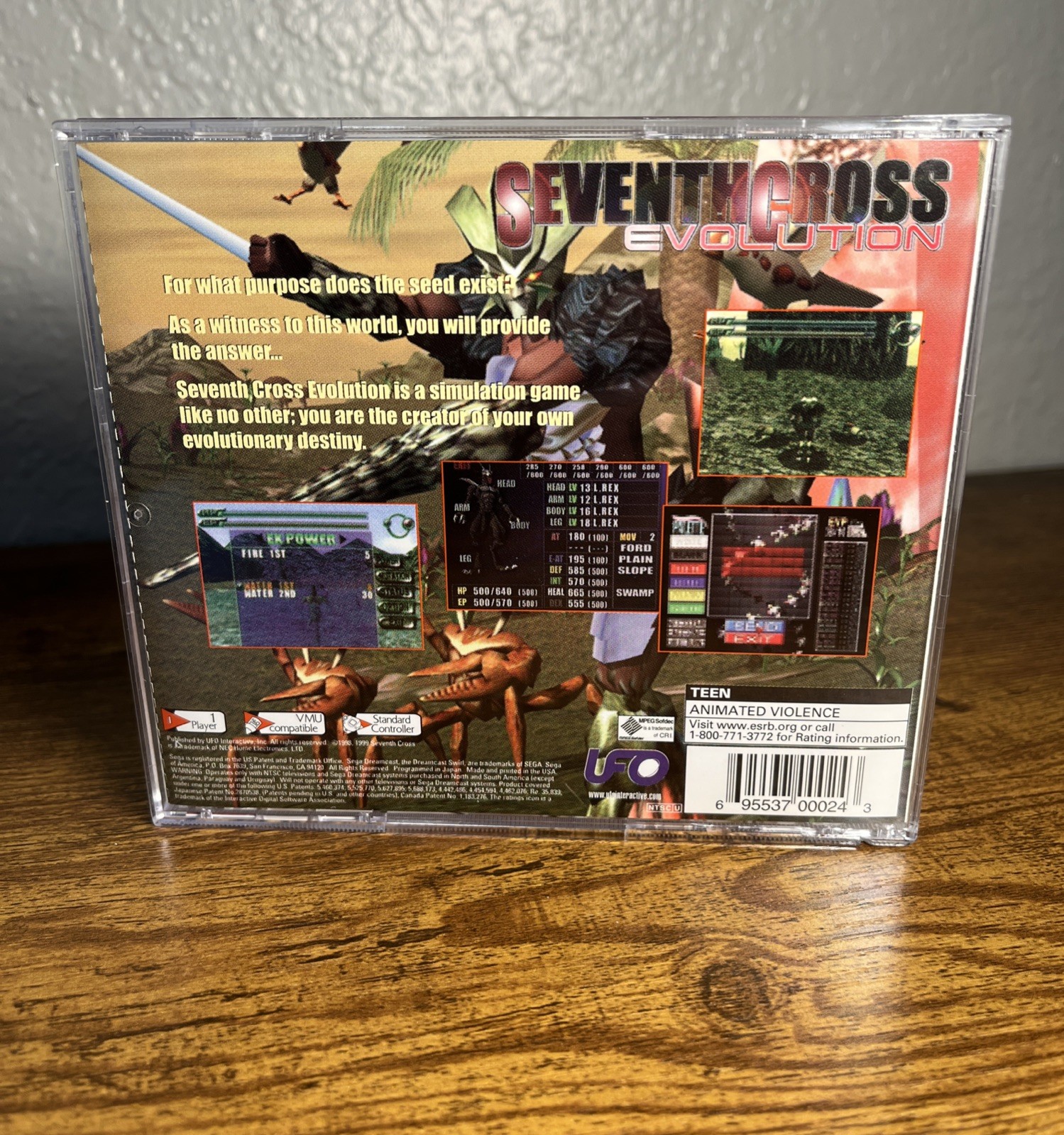 Seventh Cross: Evolution Sega Dreamcast CIB! EXCELLENT! REG CARD! TESTED!