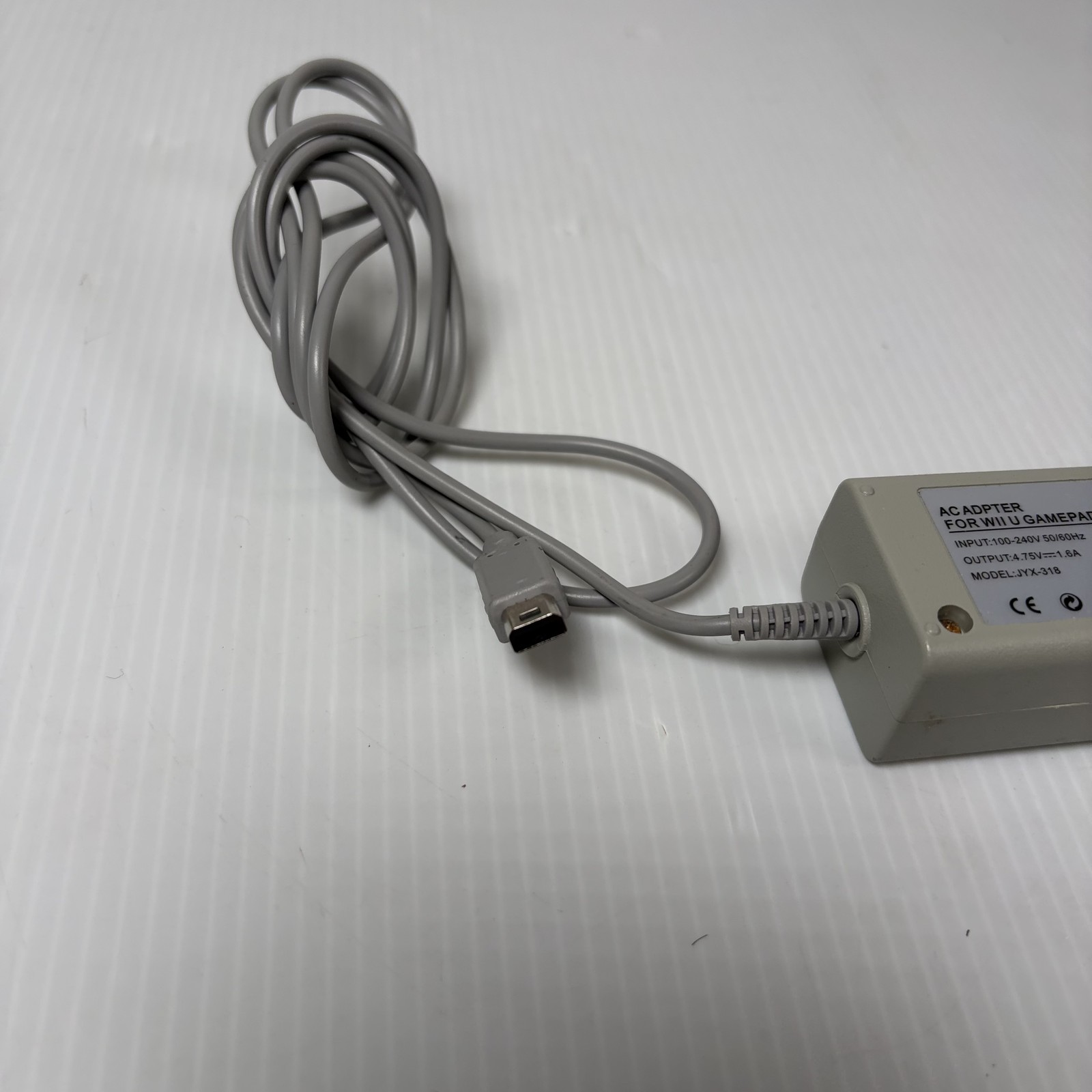 AC Adapter Power Supply Charger for Nintendo Wii U GamePad Generic JYX-318