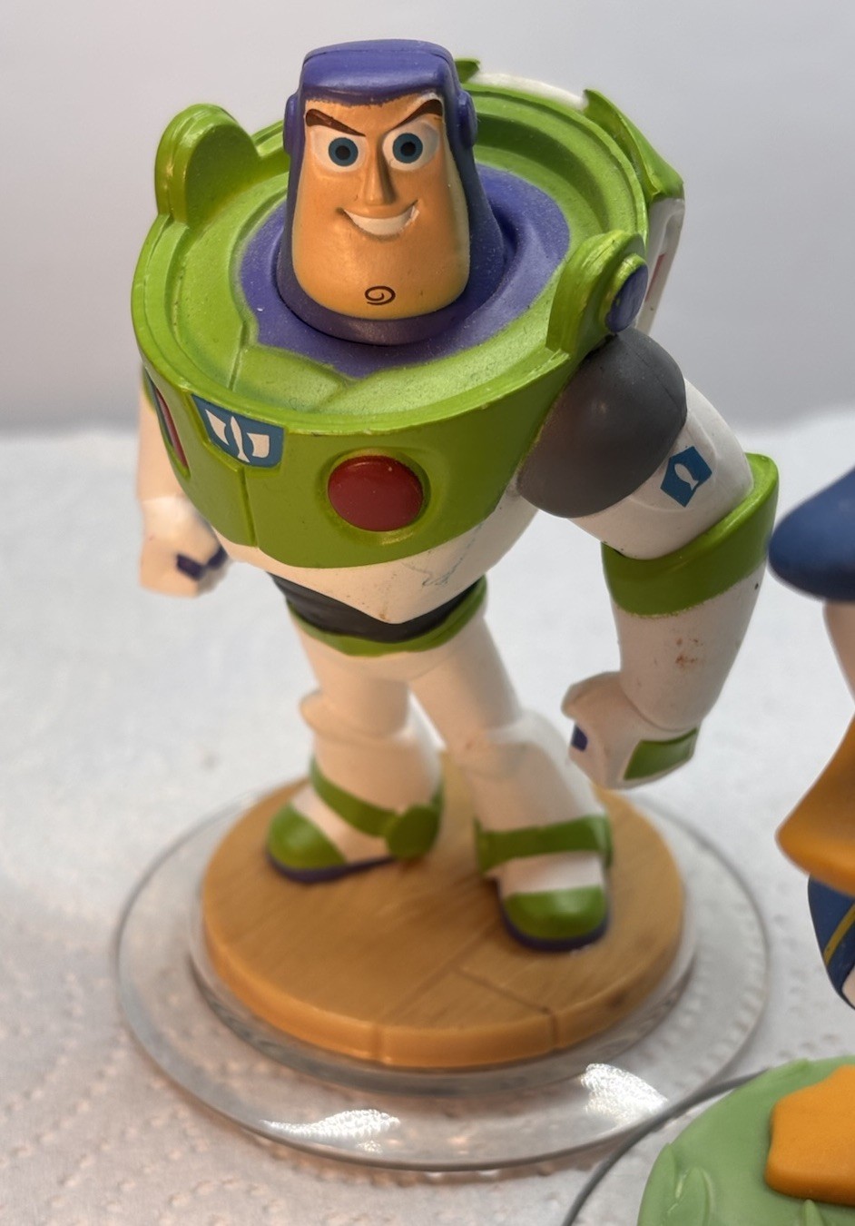 Disney Infinity Lot 1.0 Toy Story Buzz Lightyear Rocket Play Set 2.0 Donald Duck