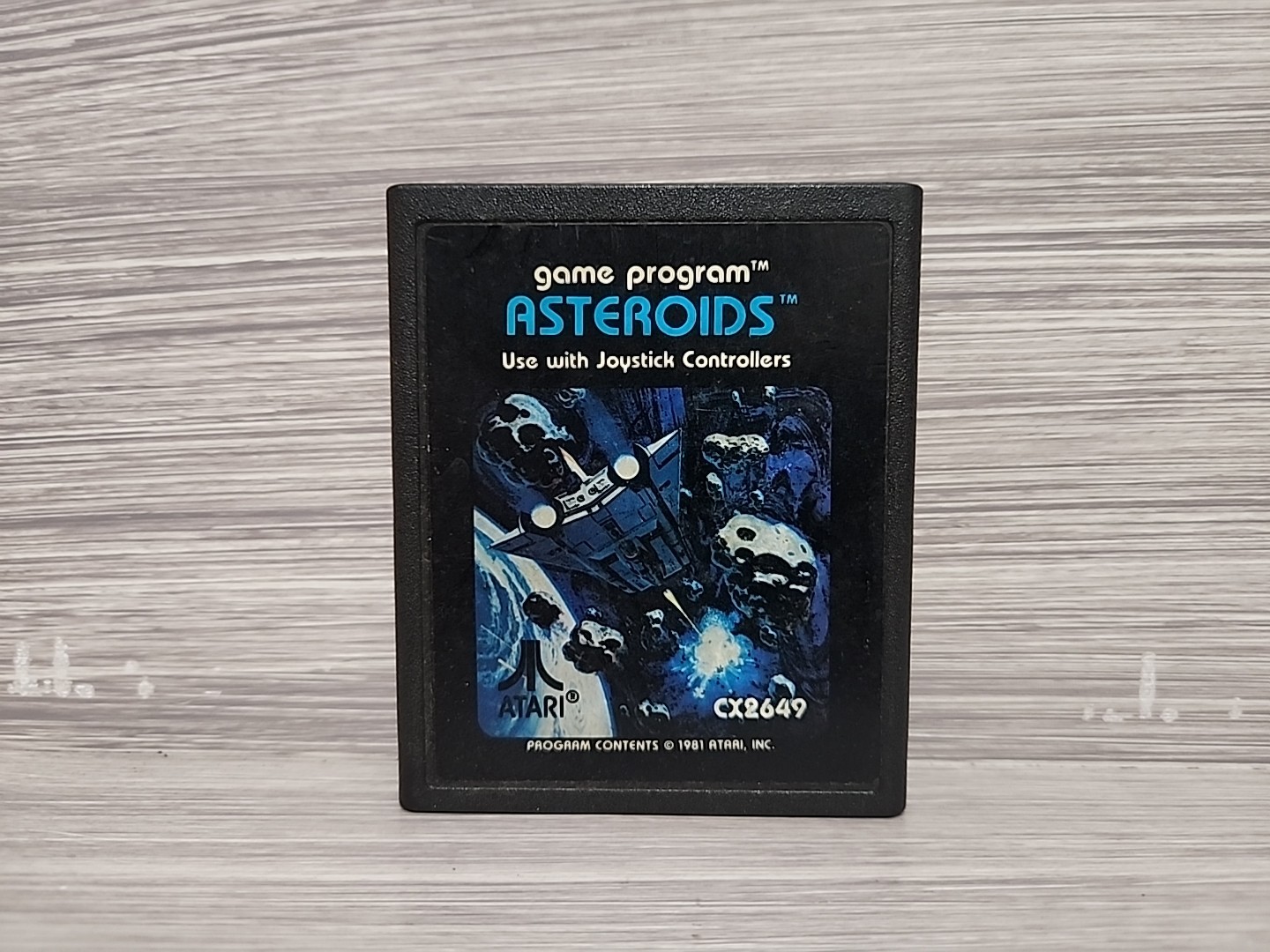 Asteroids (Atari 2600, 1981) CX2649 Retro Video Game