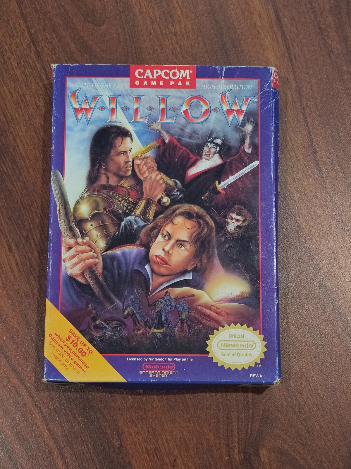 Willow (Nintendo Entertainment System, 1989) NES w/ Manual + Box