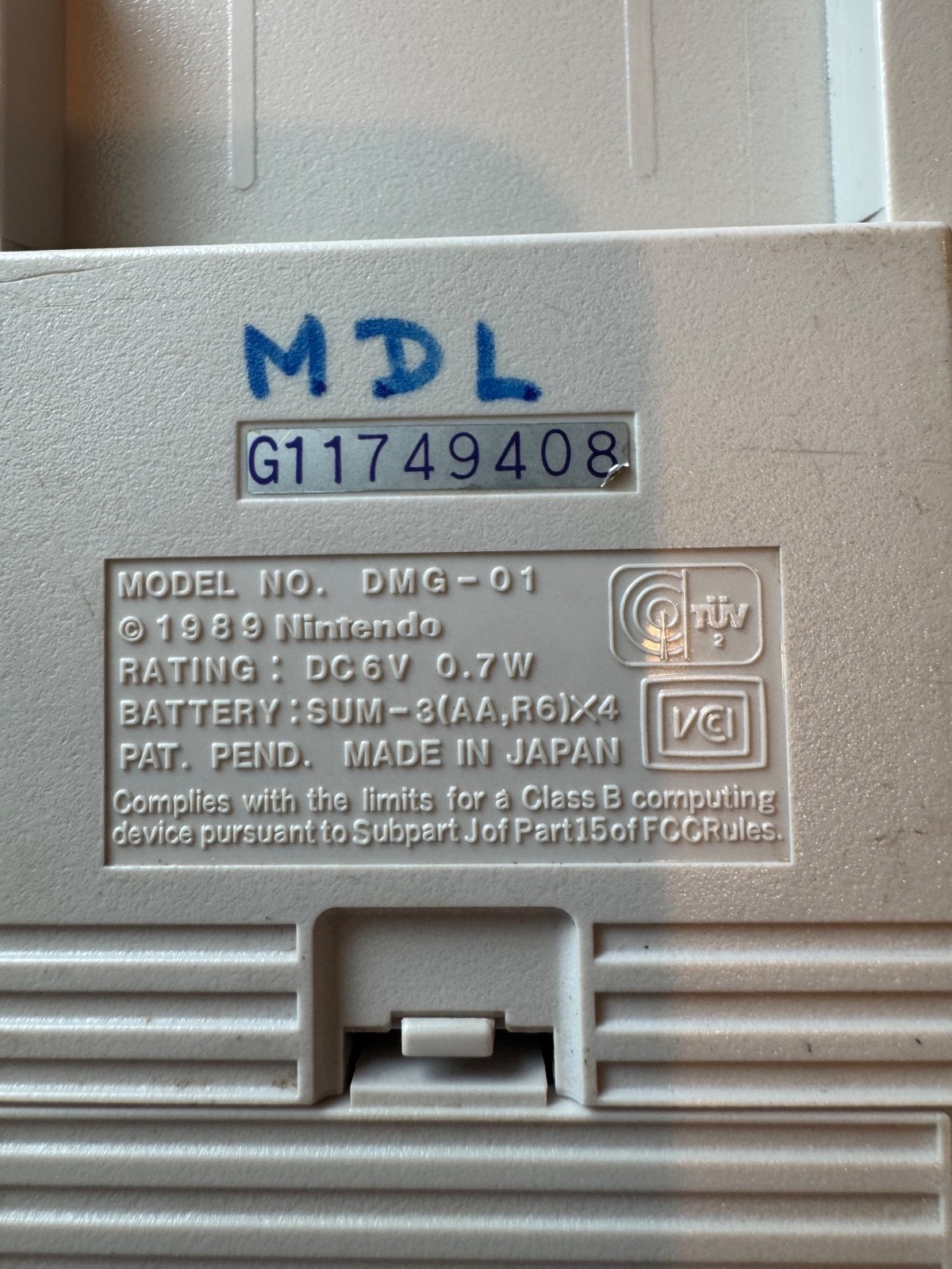 Nintendo Game Boy Original DMG-01 Console – Gray 100% original – Tested Working!