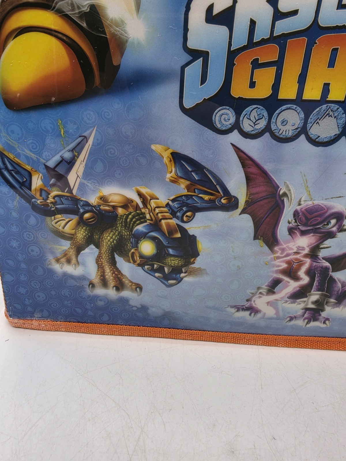 Skylanders Giants Blue Square Storage and Carrying Case Brand New Mint