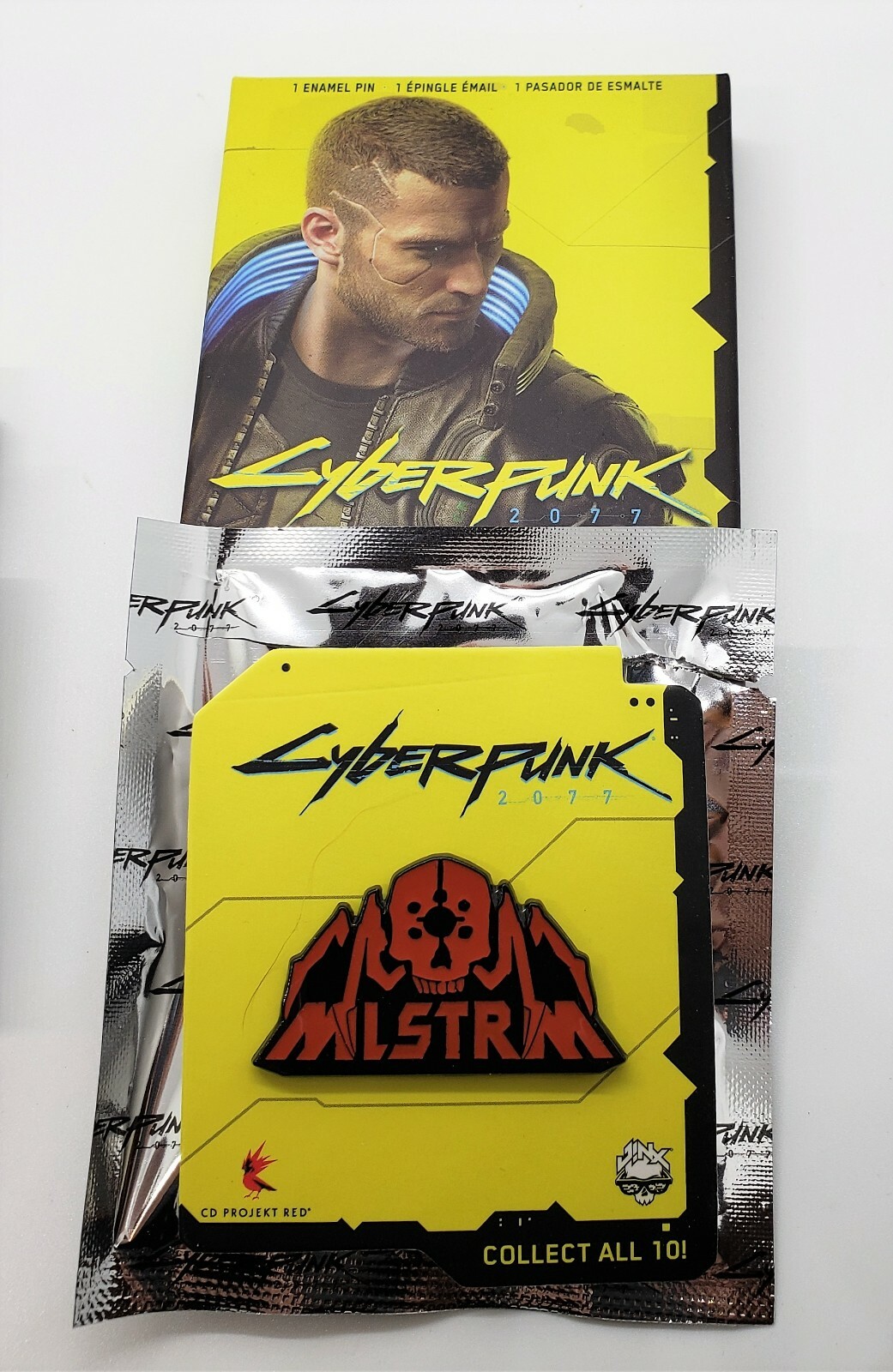 Cyberpunk 2077 enamel pins YOU PICK CD Projekt Red singles or set 9 10 blind box