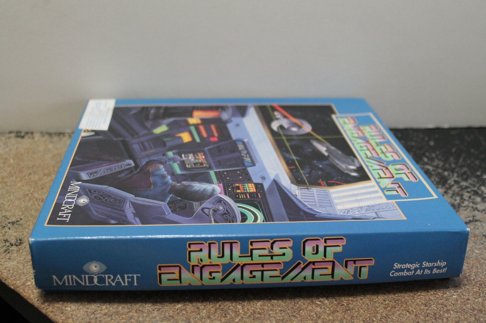 Rules of Engagement Vintage PC game (Mindcraft 5.25″ discs, box, manual)