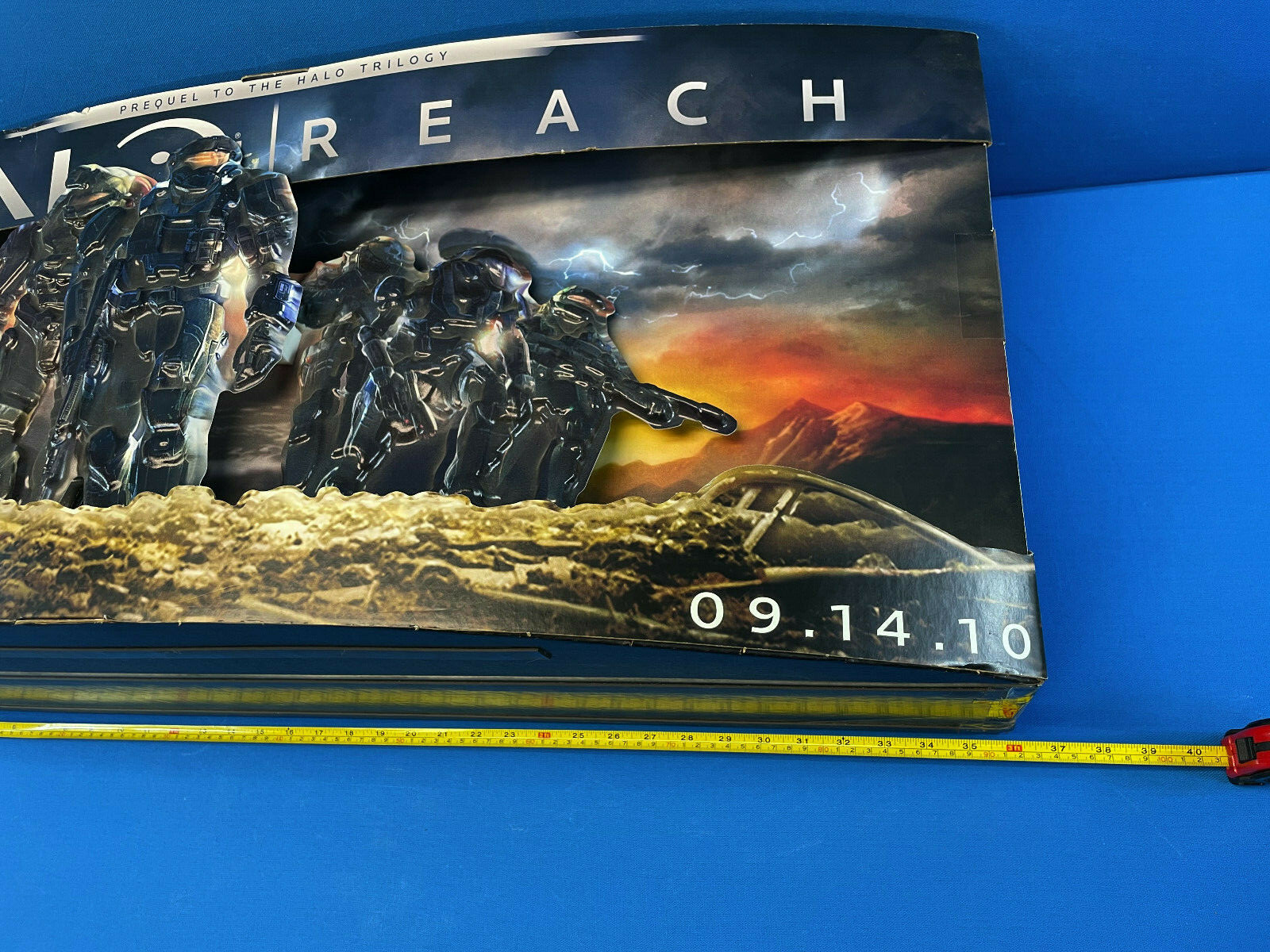 Microsoft Halo Reach Store Release Promo Display Infinite ***RARE*** 3ft Xbox
