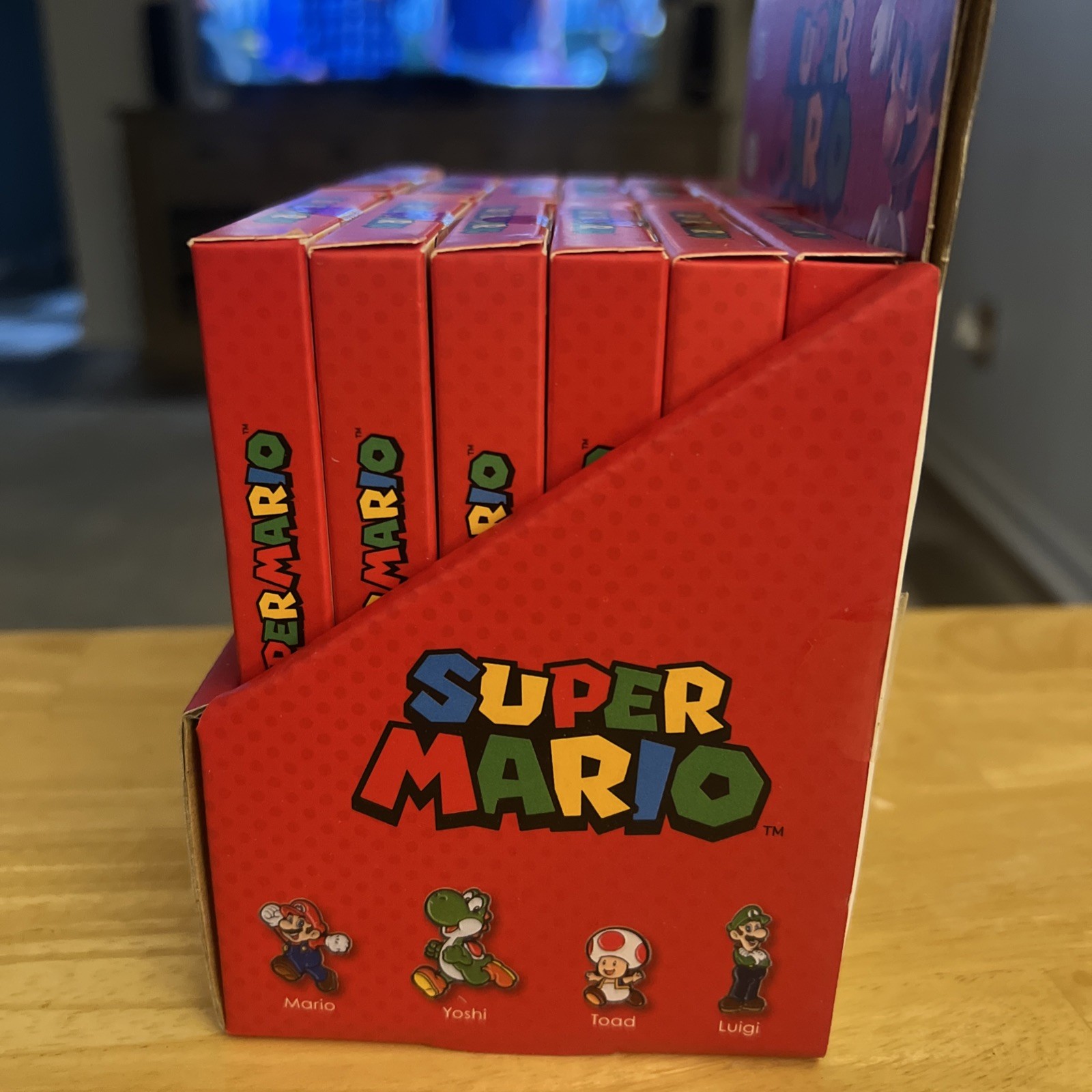 NEW! Nintendo Super Mario Collector Pins Series 1 Pack of 12 Including Display