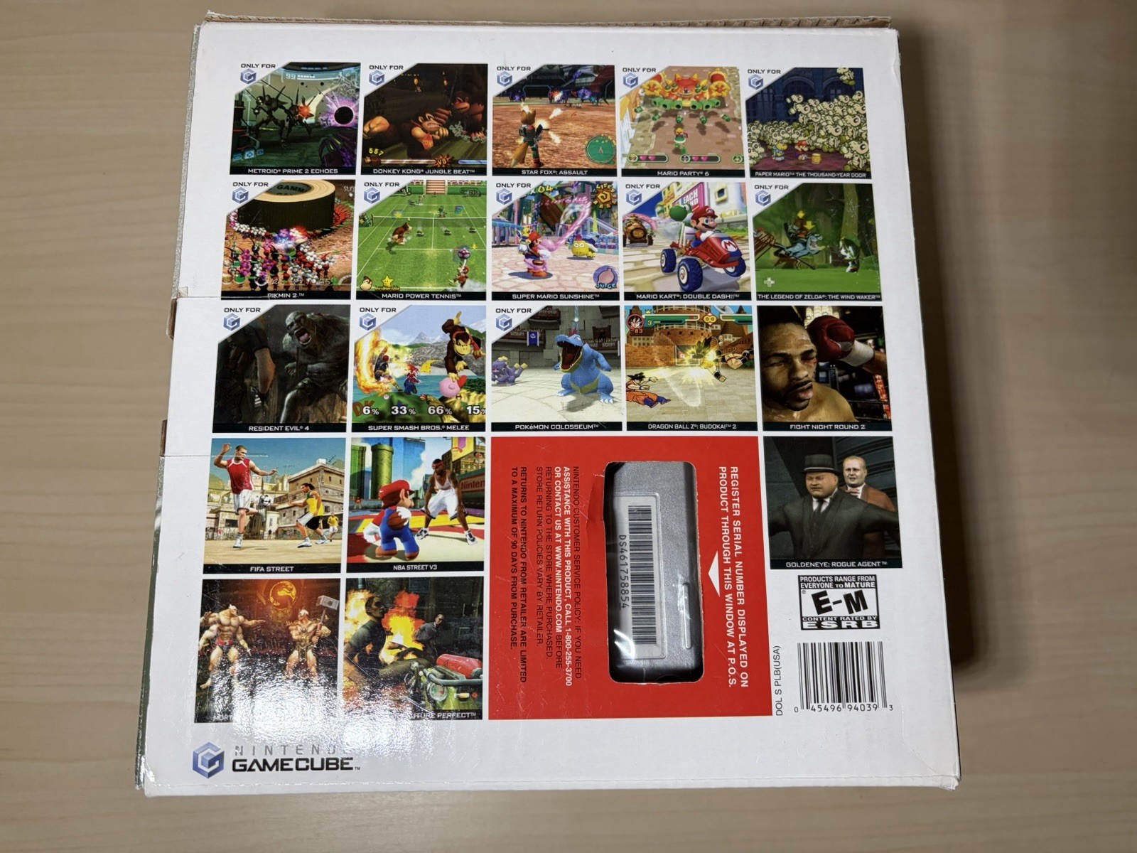 Nintendo GameCube Mario Kart Double Dash Bonus Set Complete Open Box