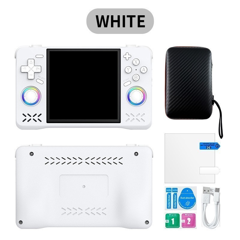 New Upgraded XF40H Retro Handheld Game Console,128GB Mini Video Game Black
