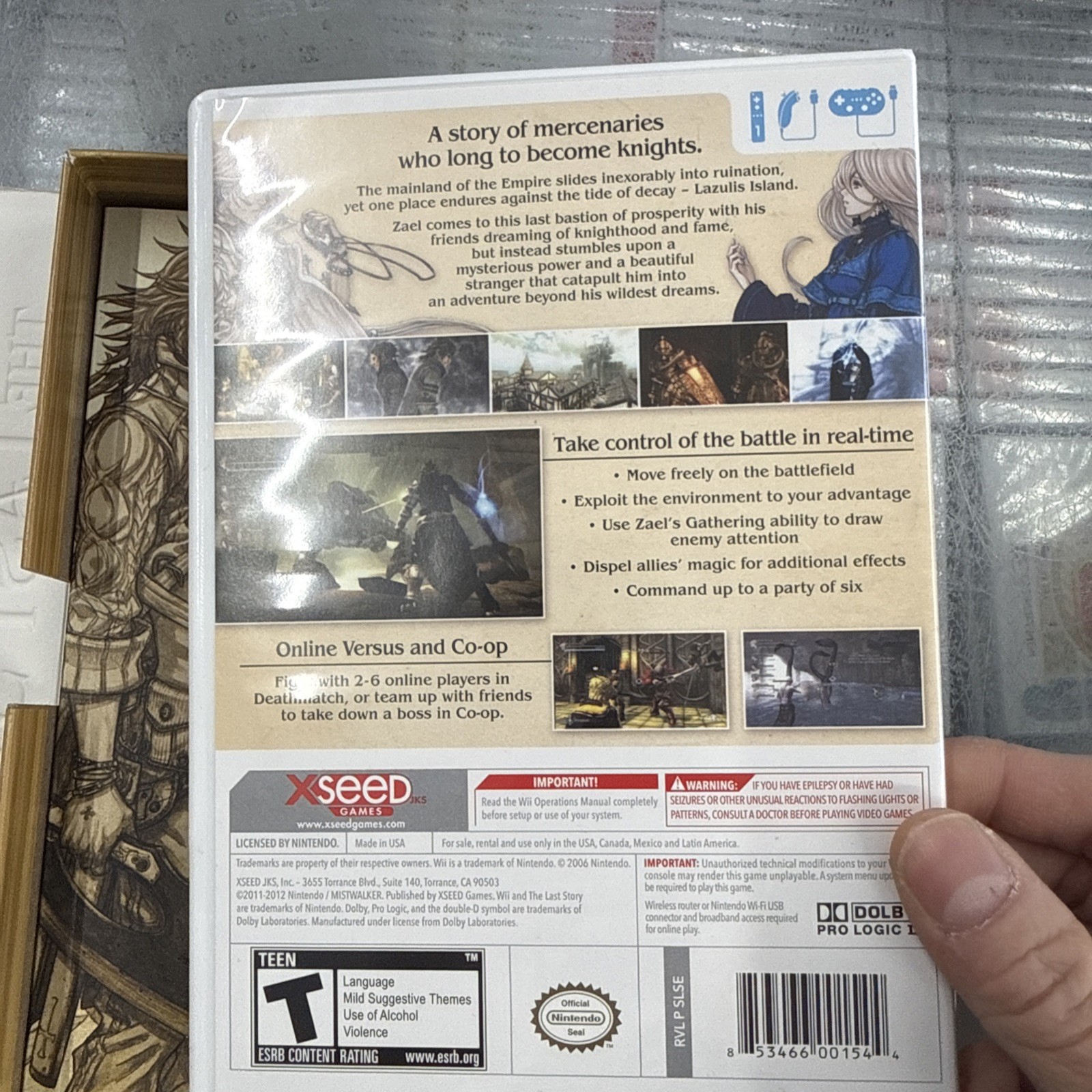 The Last Story Limited Edition (Nintendo Wii, 2012)