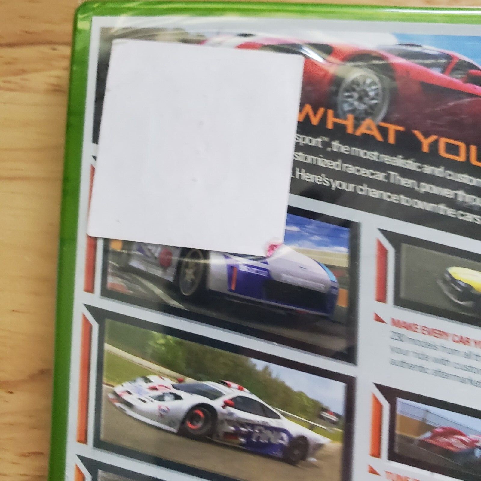Forza Motorsport (Microsoft Xbox, 2005) BRAND NEW. See Condition notes