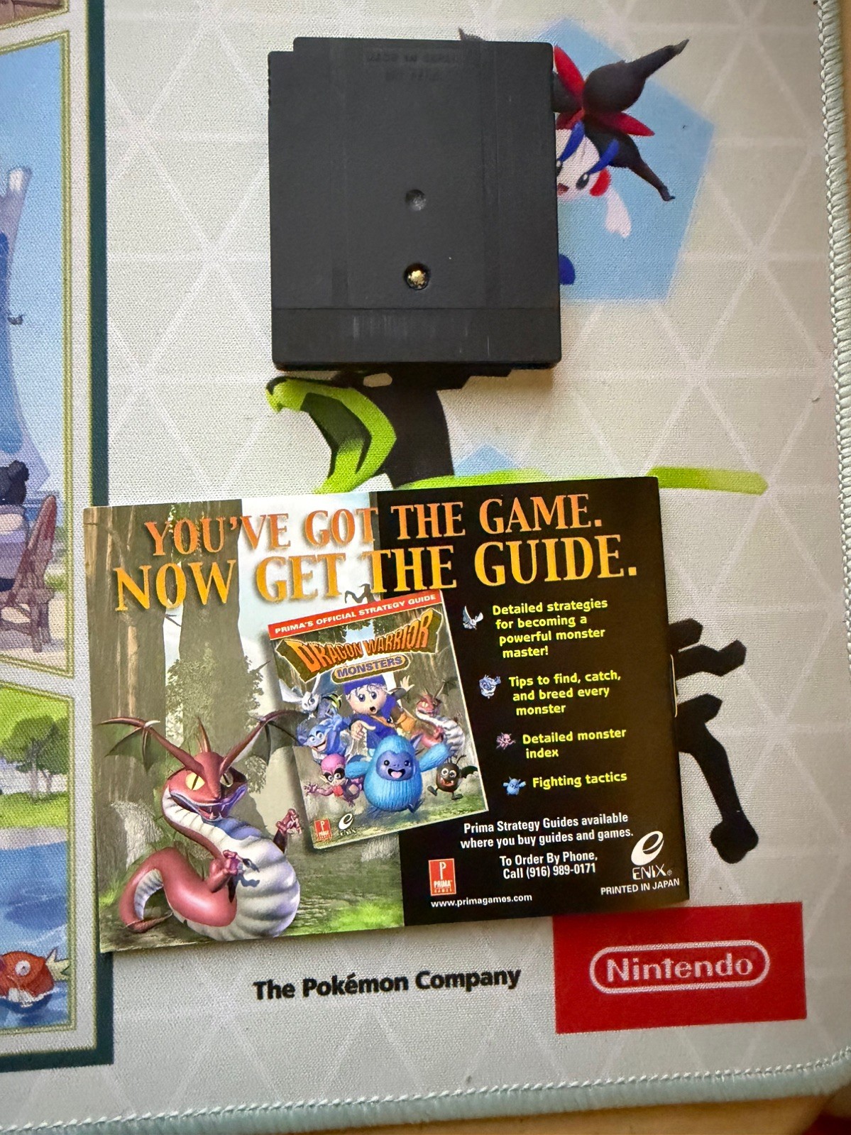 Dragon Warrior Monsters CIB for Nintendo Game Boy Color (New Battery)