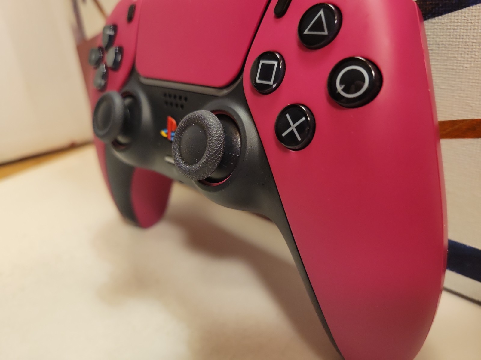 TMR Analogs Custom Cosmic Red Ps5 Sony DualSense Wireless Controller