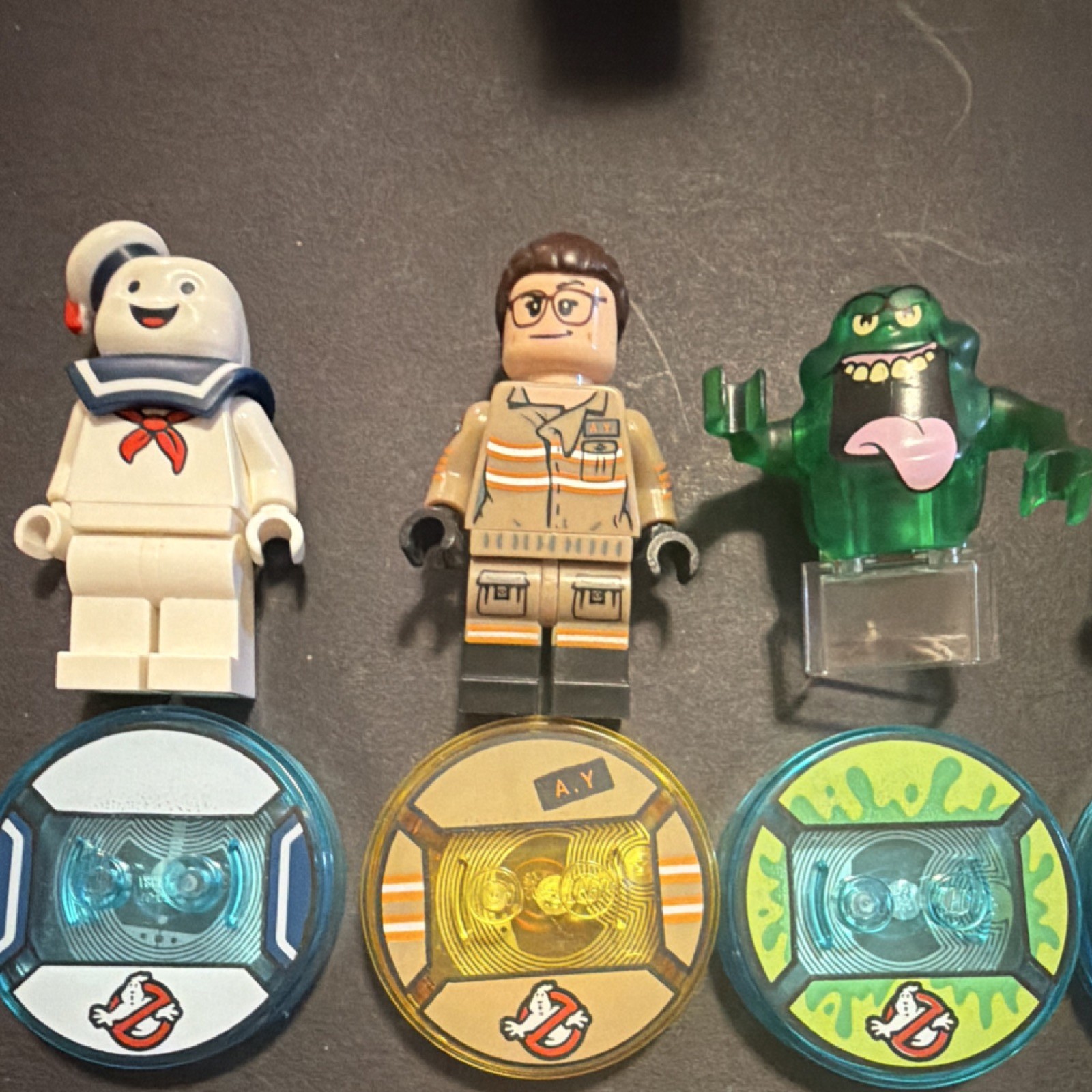 LEGO Dimensions Ghostbusters Stay Puft Slimer Ecto-1 Figure Pack Collection Lot
