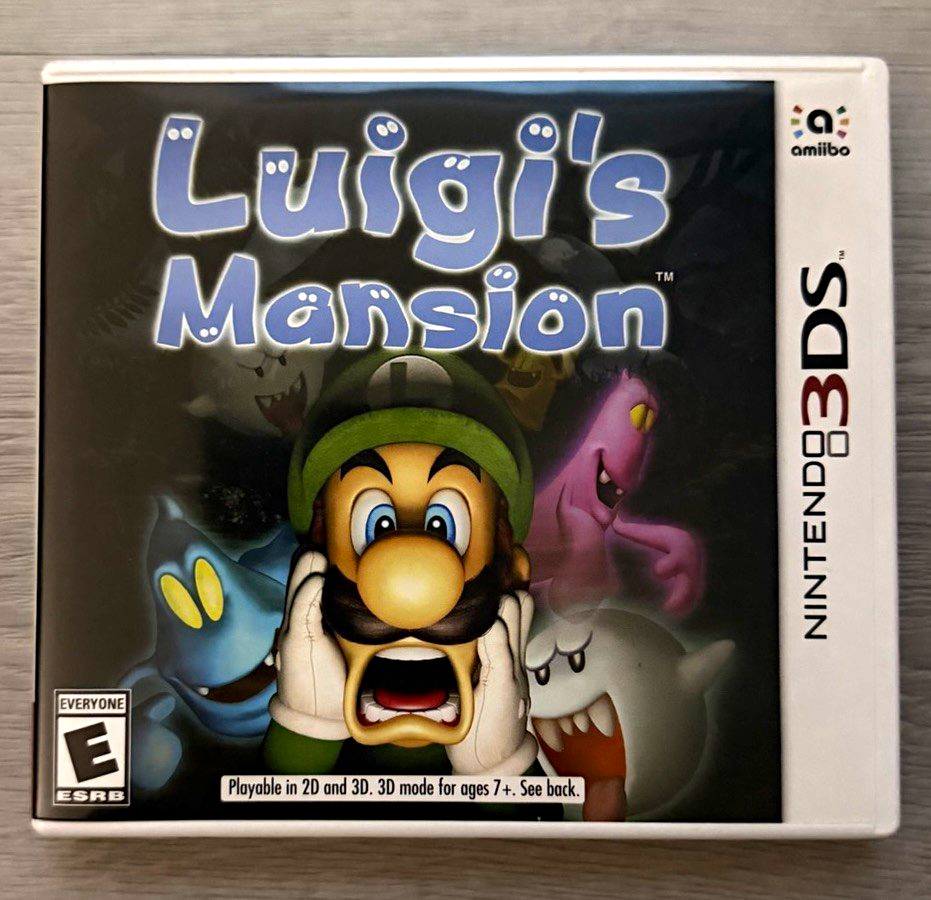 Nintendo Luigi’s Mansion (Nintendo 3DS) Game w/ Case & Manual, 2018