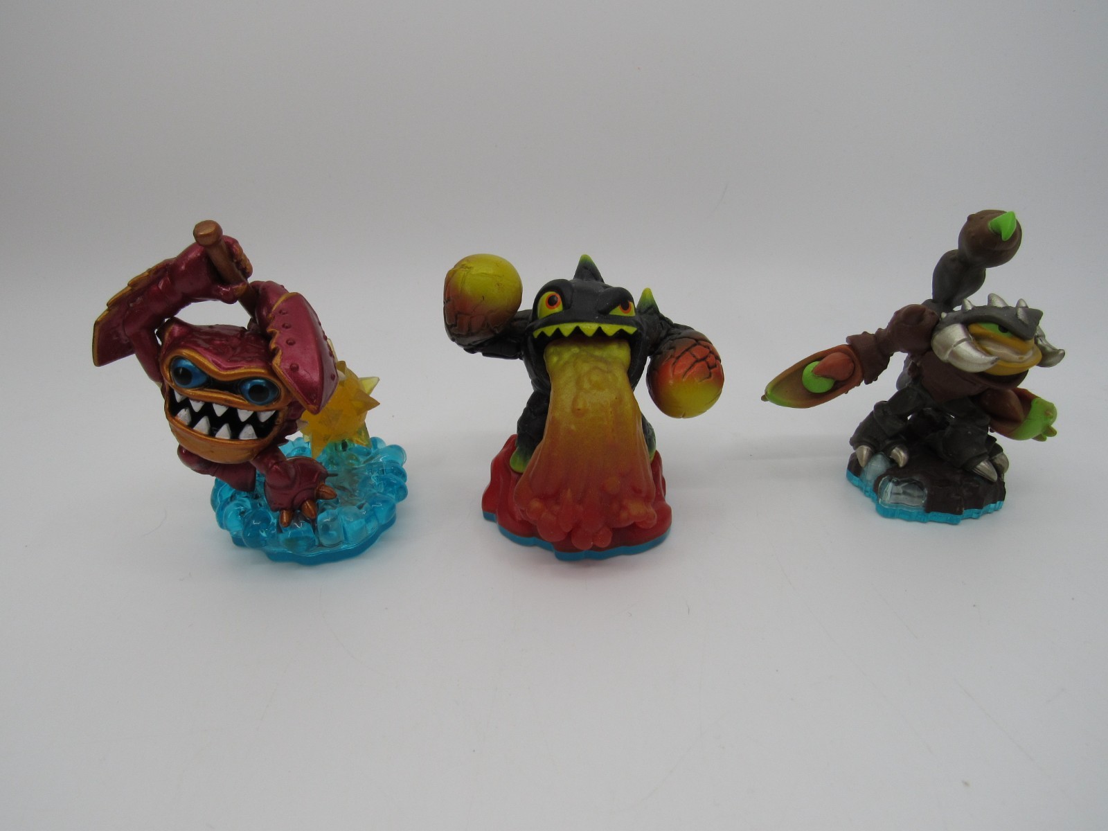 Skylanders Swap Force Figures Fire Water Earthx2 Magic Lot of 5