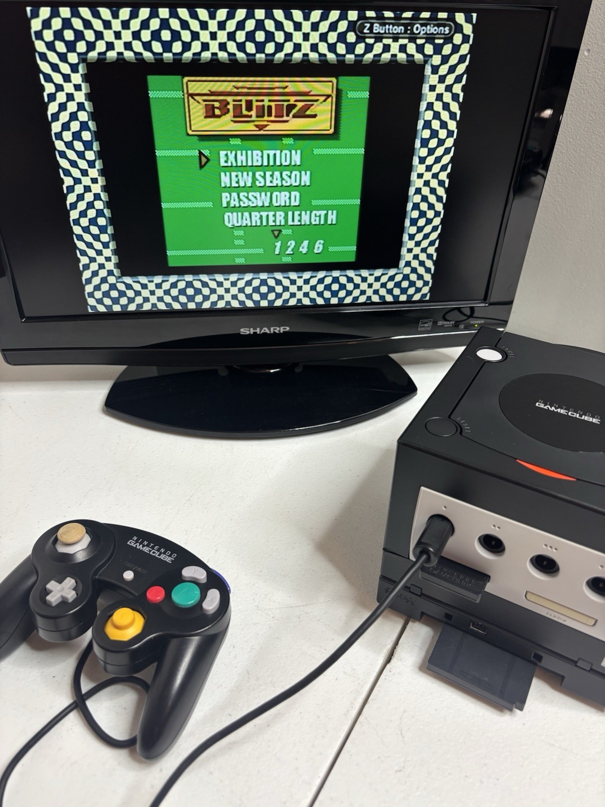 Nintendo GameCube Game Boy Player DOL-017 w/ Start-Up Disc Black OEM – TESTED