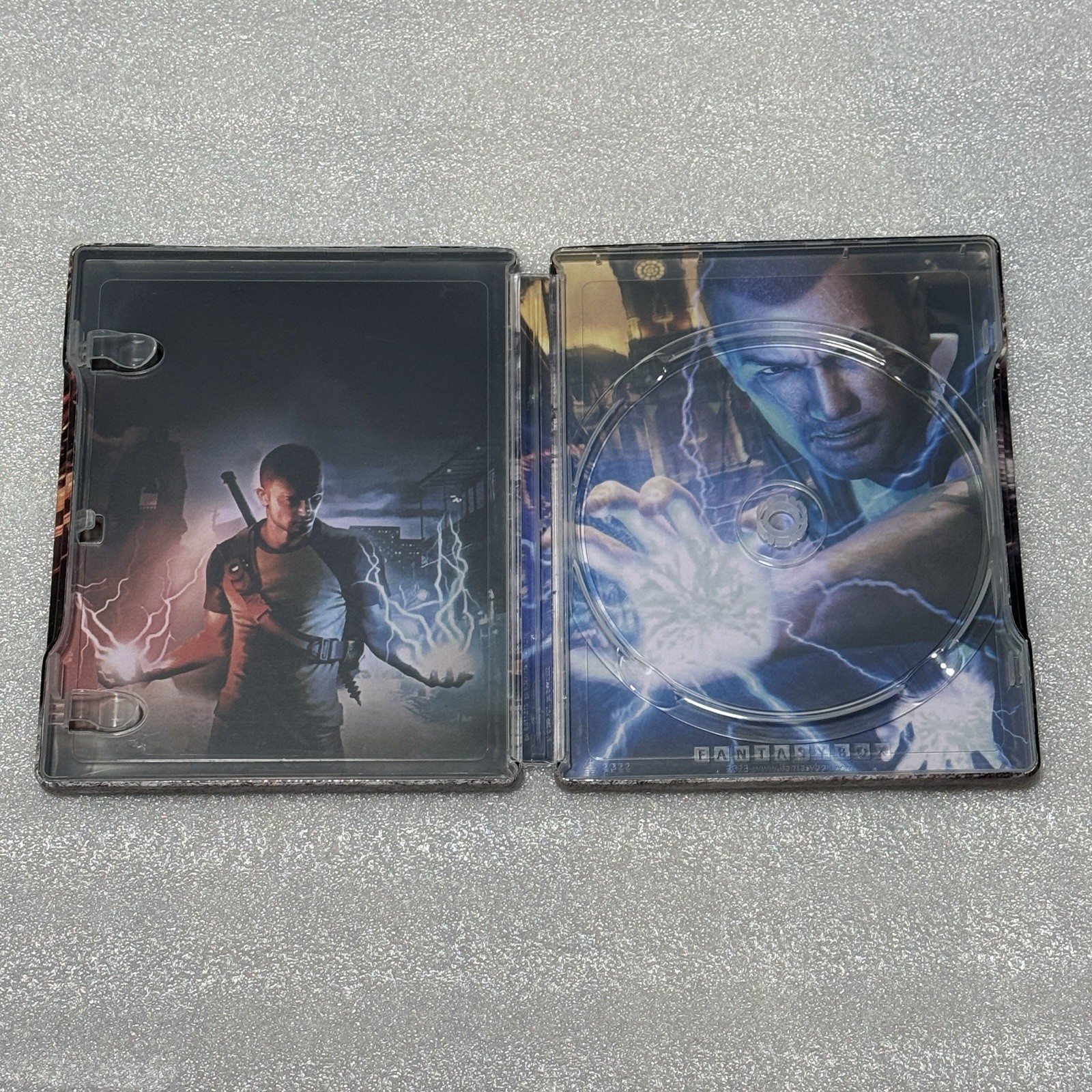 InFamous Second Son Custom made G2 Steelbook Case For PS3/PS4/PS5 (No Game) New