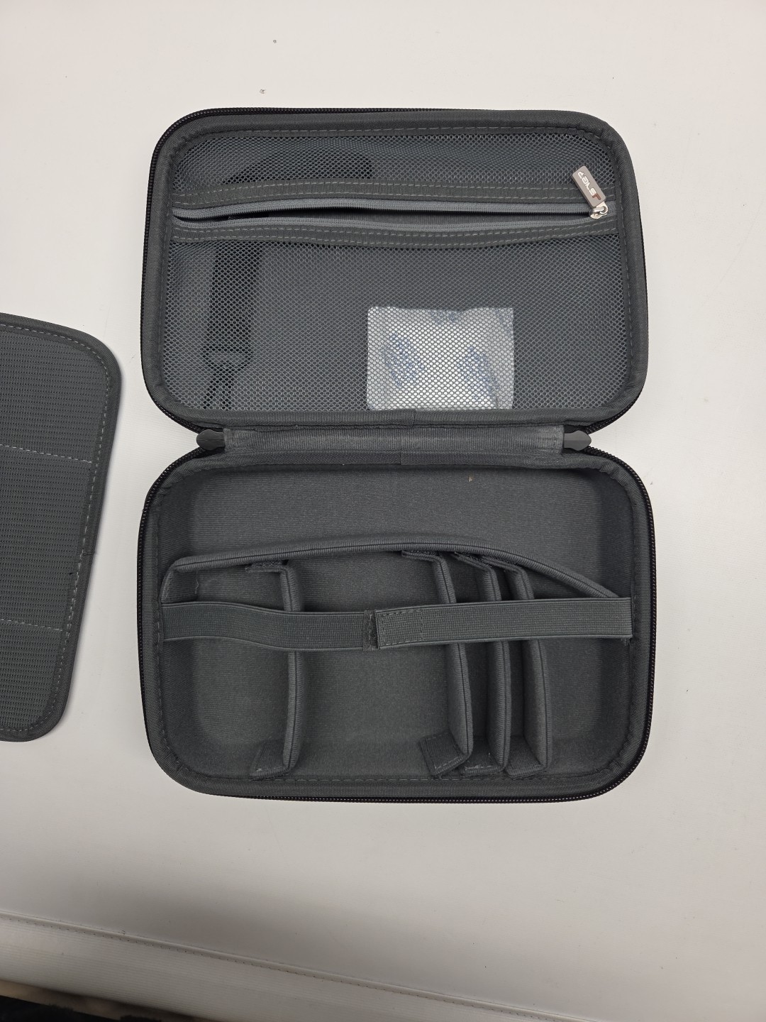 Nylon Black And Gray Hard Shell Carrying Case