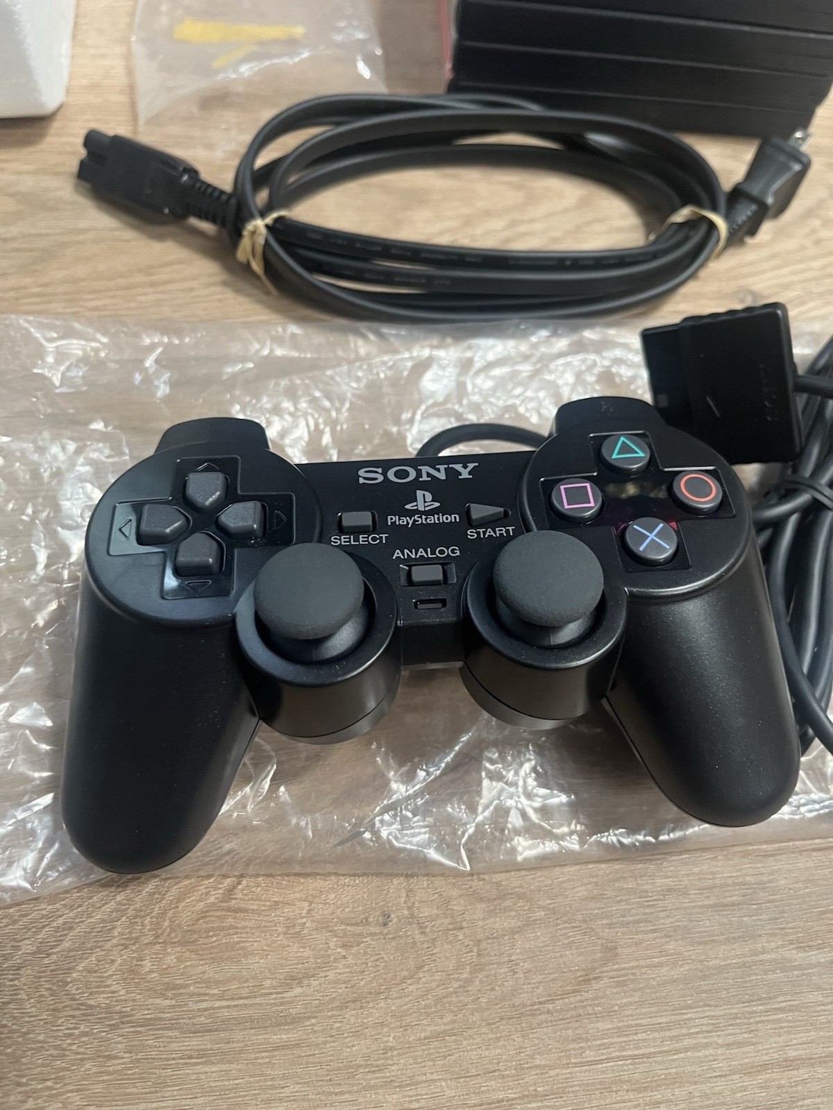 New In Box Unused! – Sony Playstation 2 PS2 Black Game Console With Games