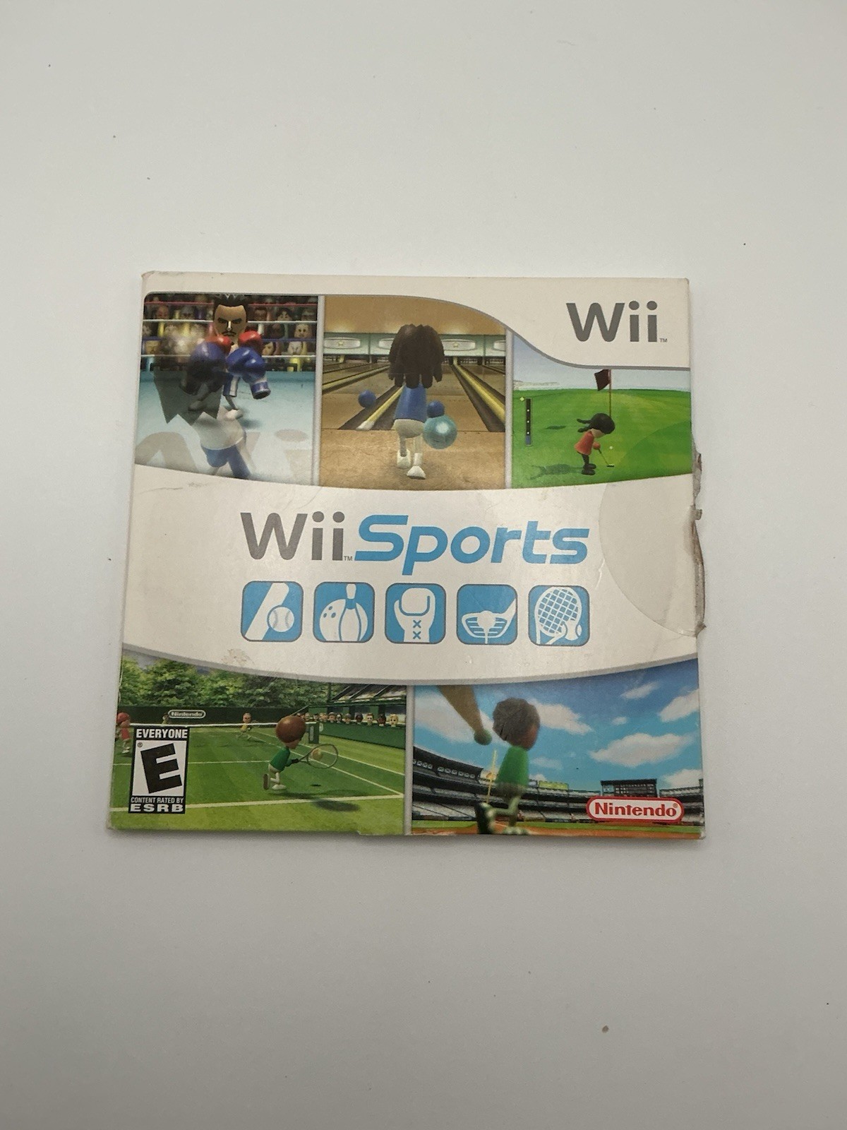 WI SPORTS (NINTENDO WII) WITH MANUAL & SLEEVE – (WBP015114)