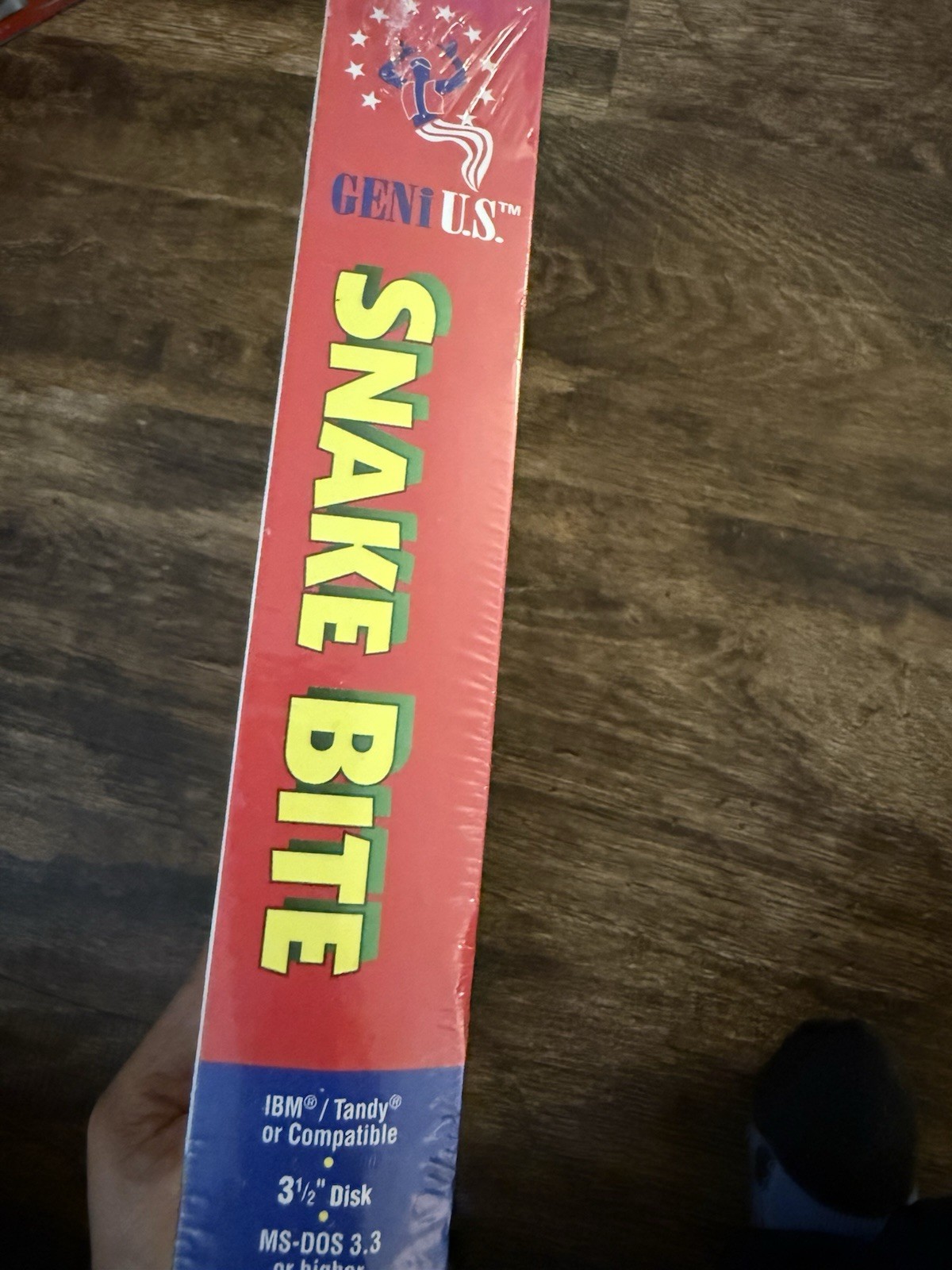 GENI U.S. Snake Bite Arcade PC Game 3.5″ Disk IBM/Tandy Compatible 1994