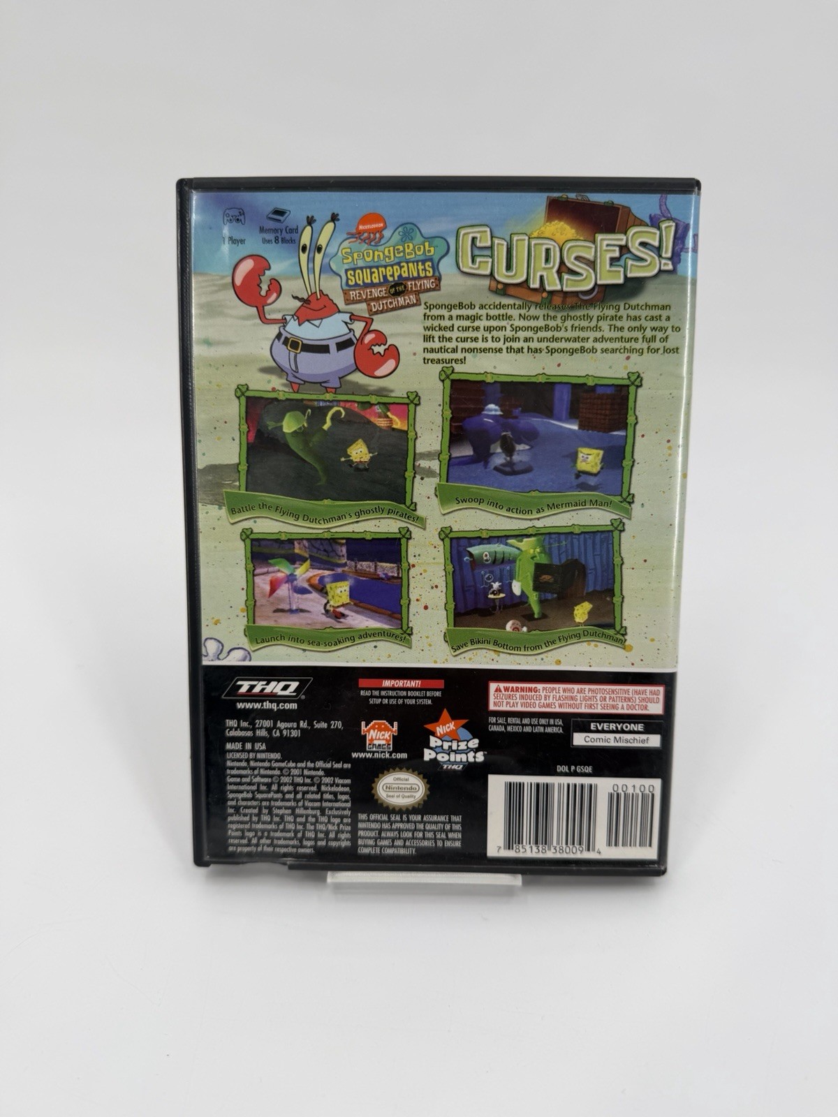 SpongeBob SquarePants: Revenge of the Flying Dutchman (Nintendo GameCube, 2002)