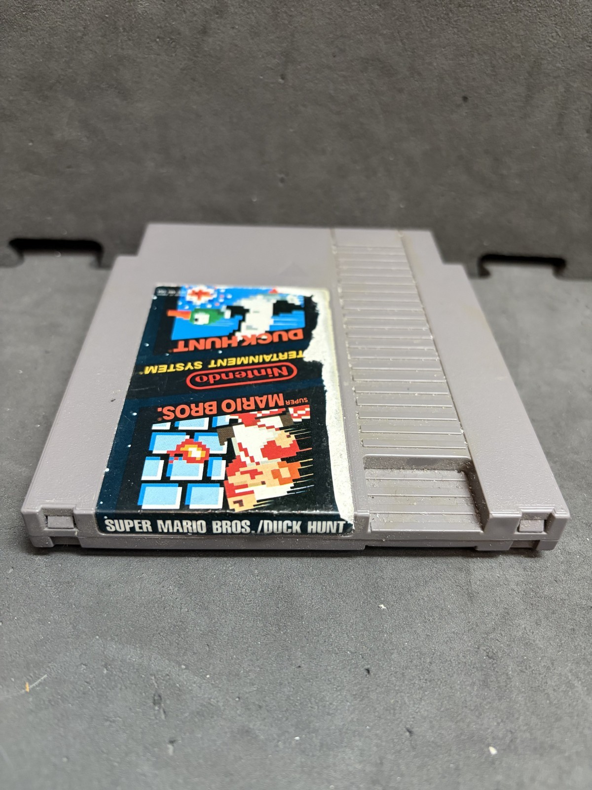 Super Mario Bros Duck Hunt NES Nintendo 1988 2-in-1 Authentic NTSC Vtg