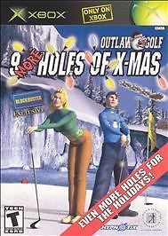 Outlaw Golf: 9 More Holes of X-Mas (Xbox, 2003) Blockbuster Teen comic mischief