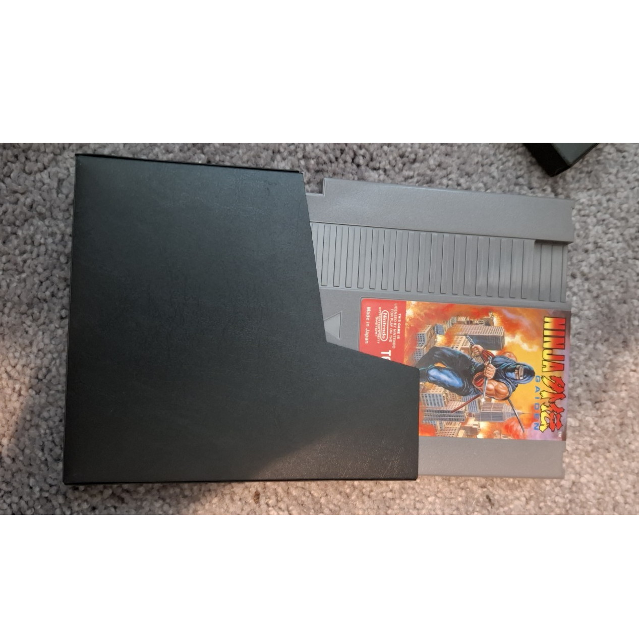 Tecmo Ninja Gaiden NES Video Game Cartridge Ninja Gaiden Series