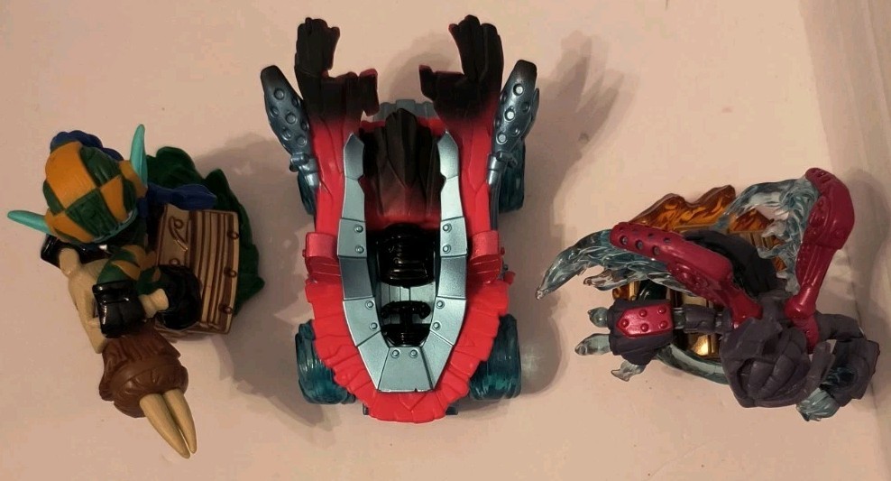 Skylanders Superchargers PS4 Starter Pack Game Stealth Elf Hot Streak Spitfire