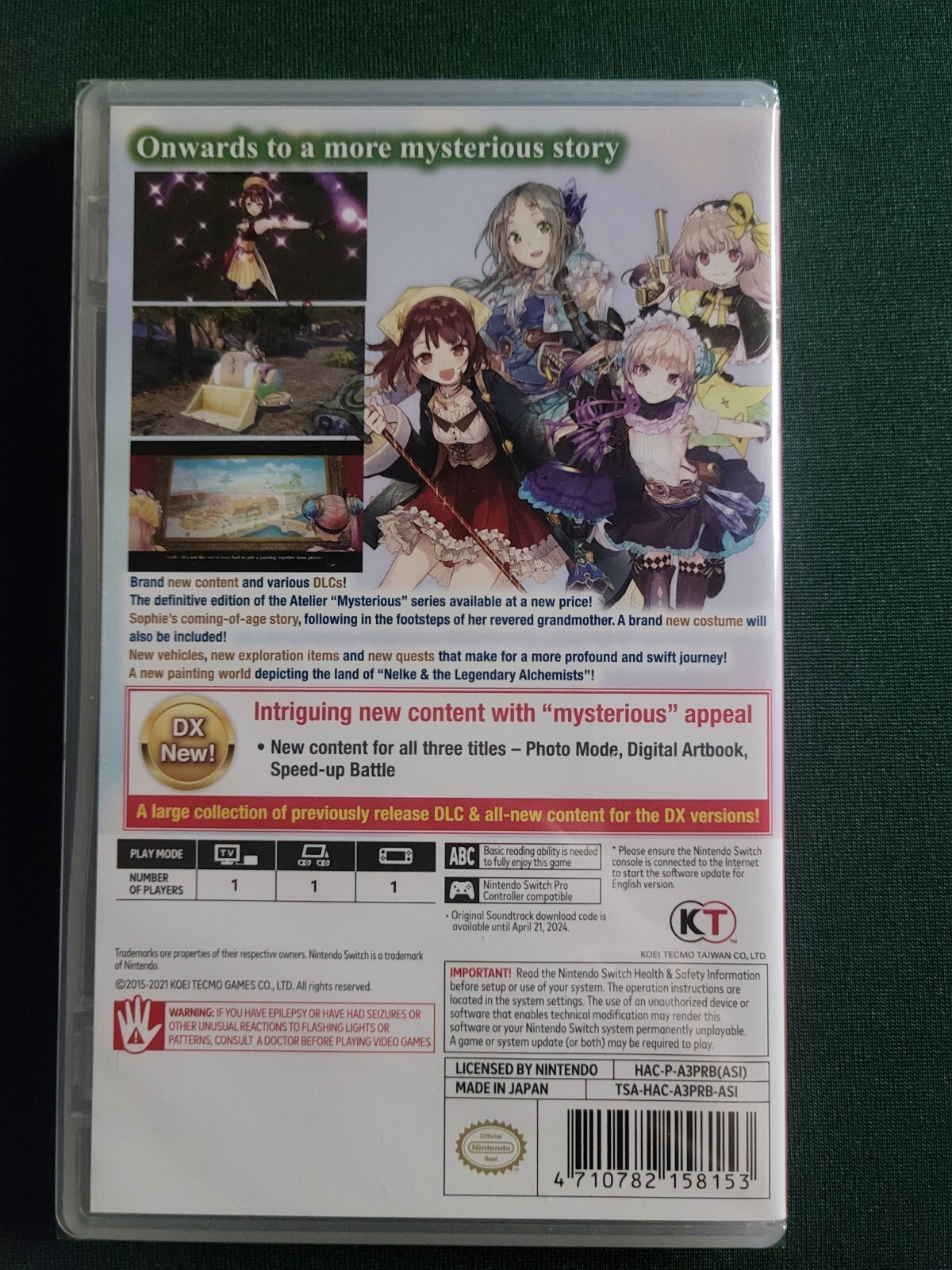 Atelier Mysterious Trilogy Deluxe Pack Nintendo Switch