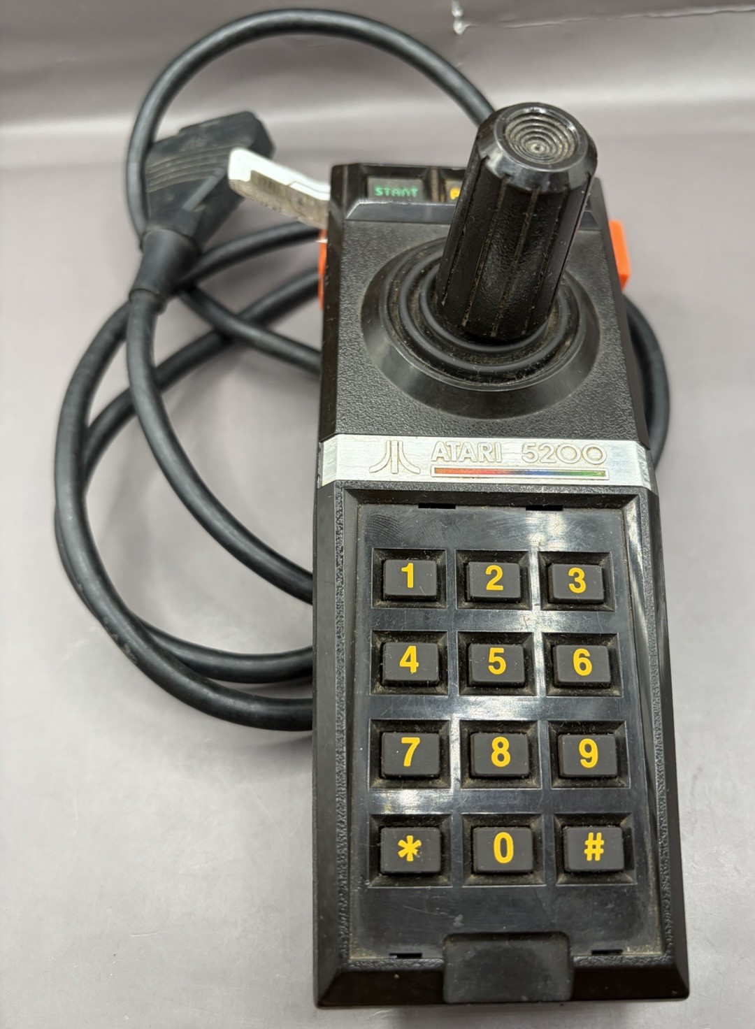 Atari 5200 Controller Parts Or Repair Only Vintage Joystick Salvage Untested