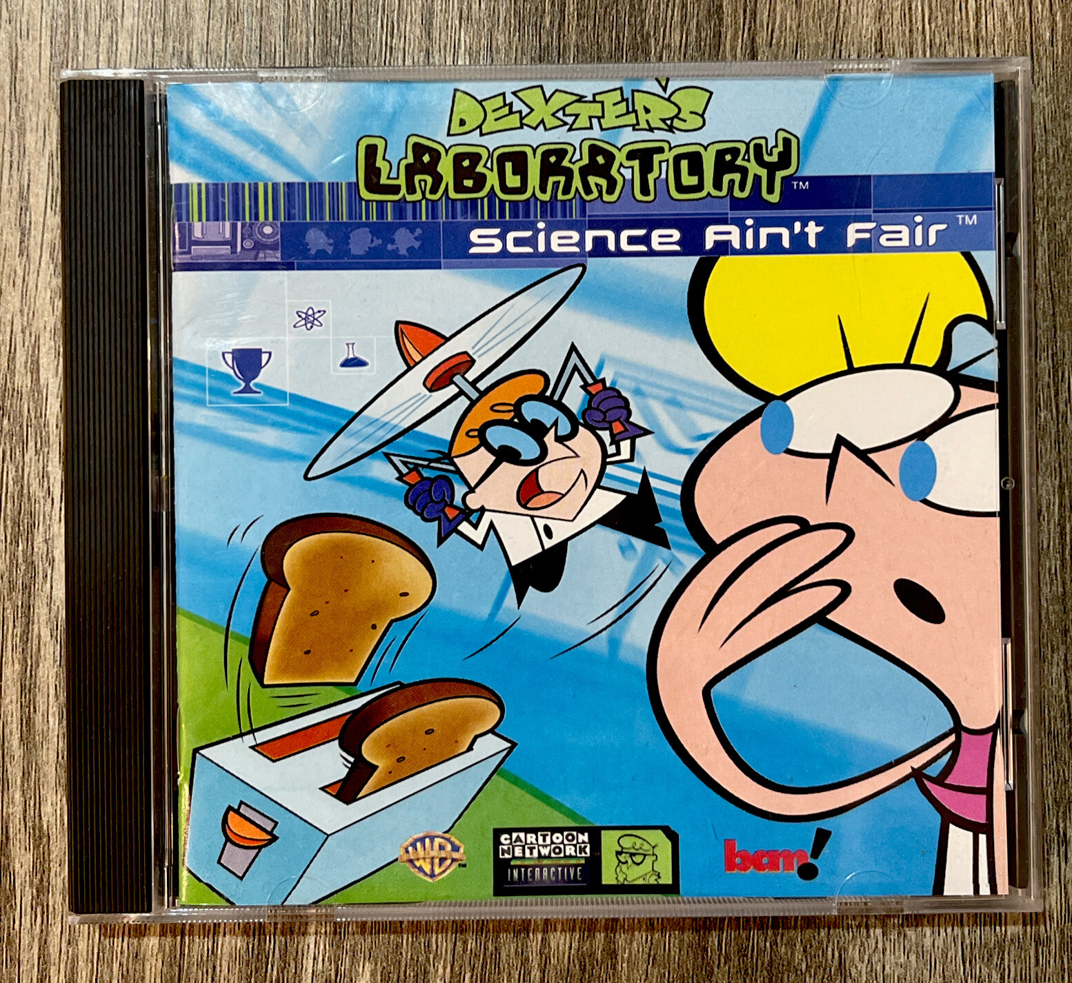 Dexters Laboratory Science Ain’t Fair PC CDRom Cartoon Network Bam Entertainment