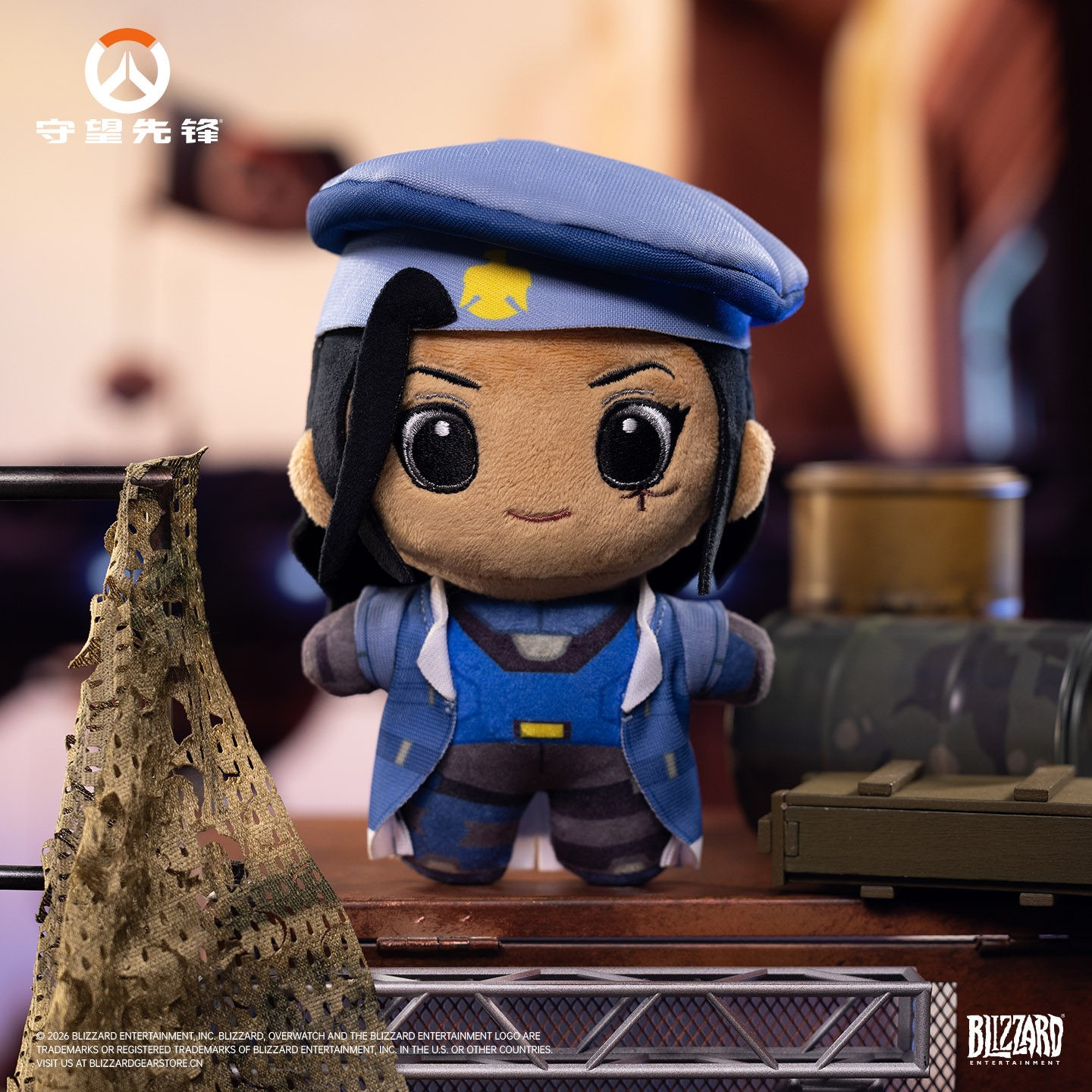 Official Licensed Blizzard Overwatch 10th Anniversary Plush Charm