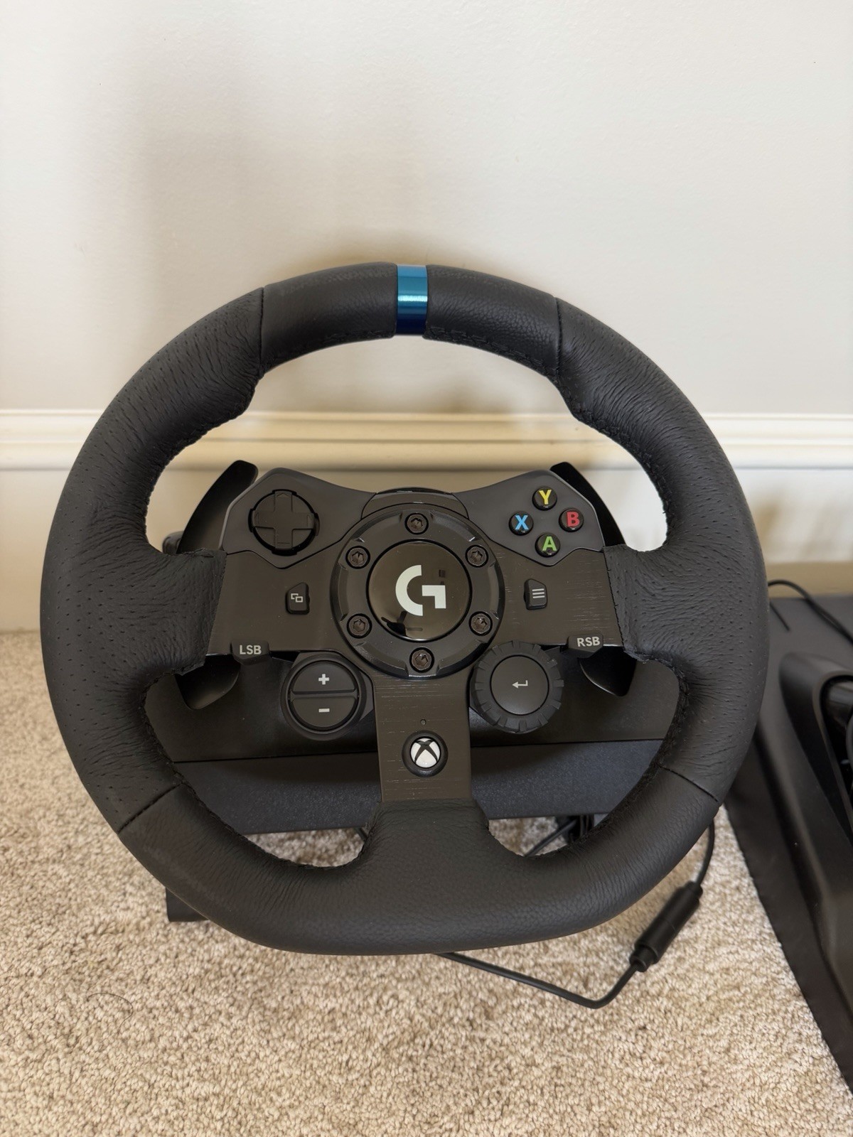 Logitech G923 Racing Wheel & Pedals for Xbox/PC TrueForce Feedback