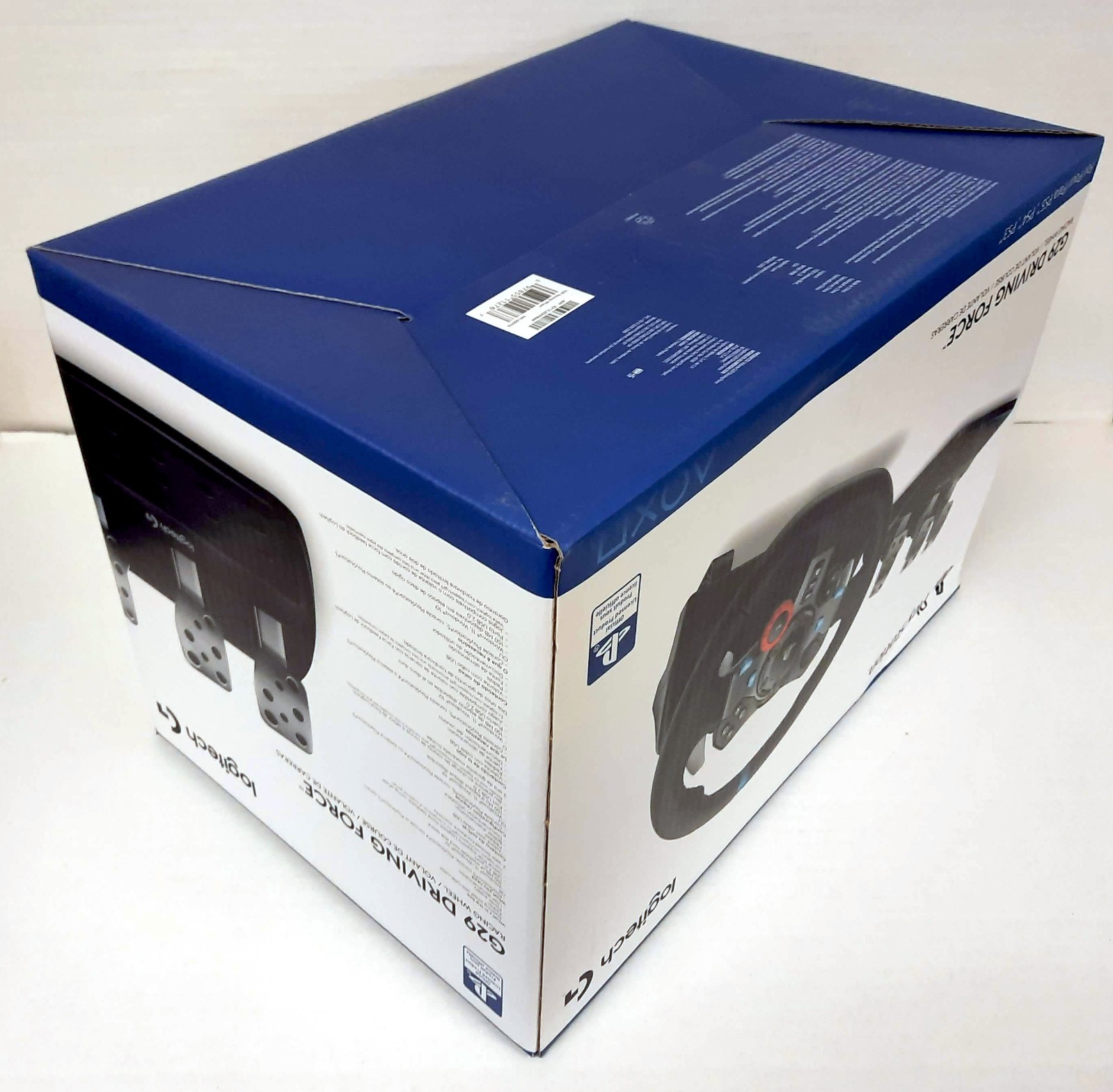 Empty Box for Logitech G29 Racing Wheel (PC, PlayStation 3, 4, 5| PS3, PS4, PS5)