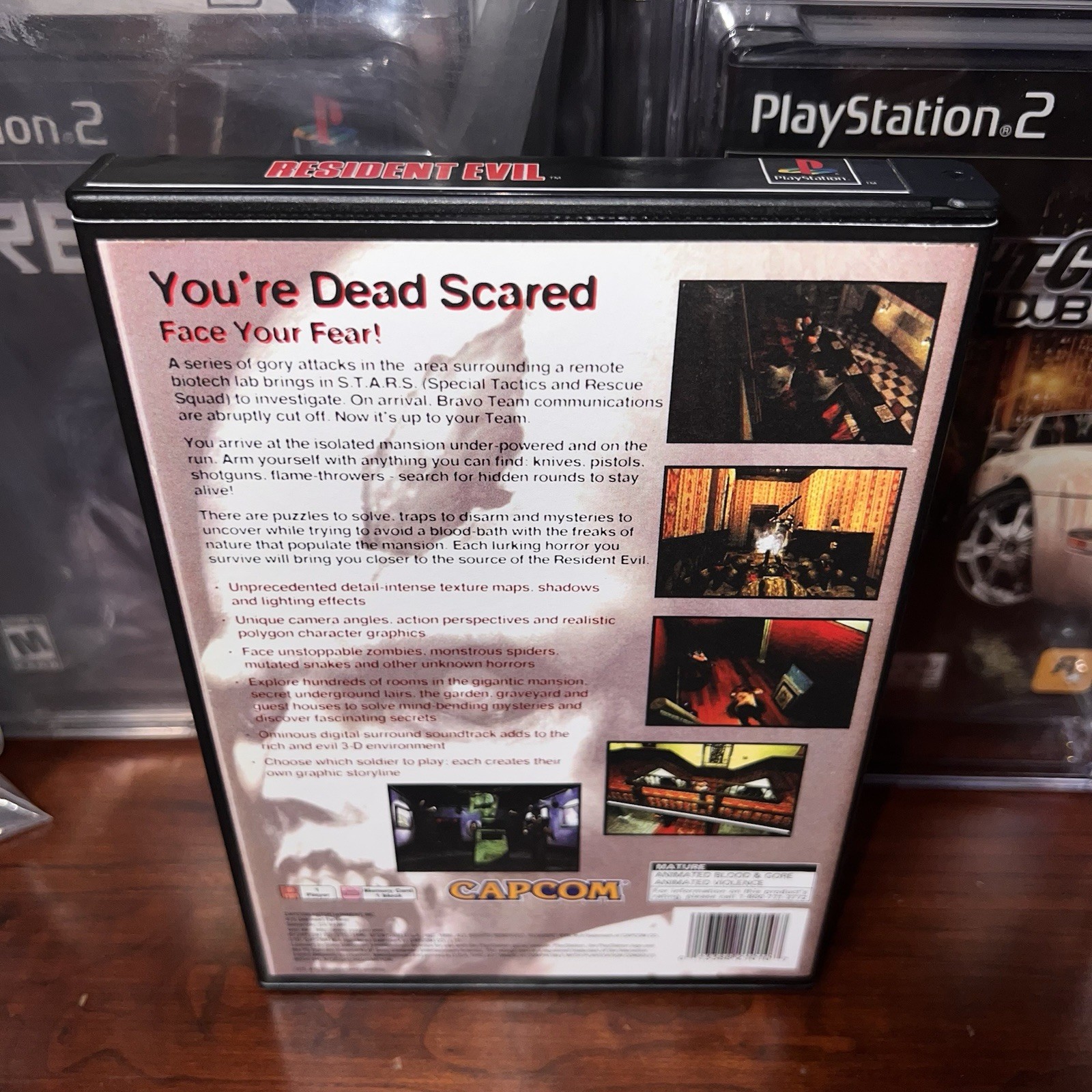 Remake l‼️Of The Resident Evil 1996 Long Box With Manual! ‼️Read ‼️🔥💎🍀🔥