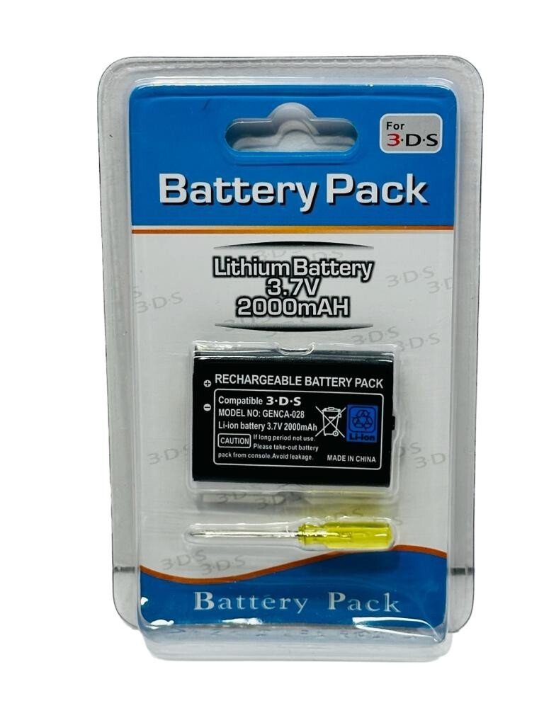 Nintendo 3DS 2000mAh 3.7V Rechargeable Battery