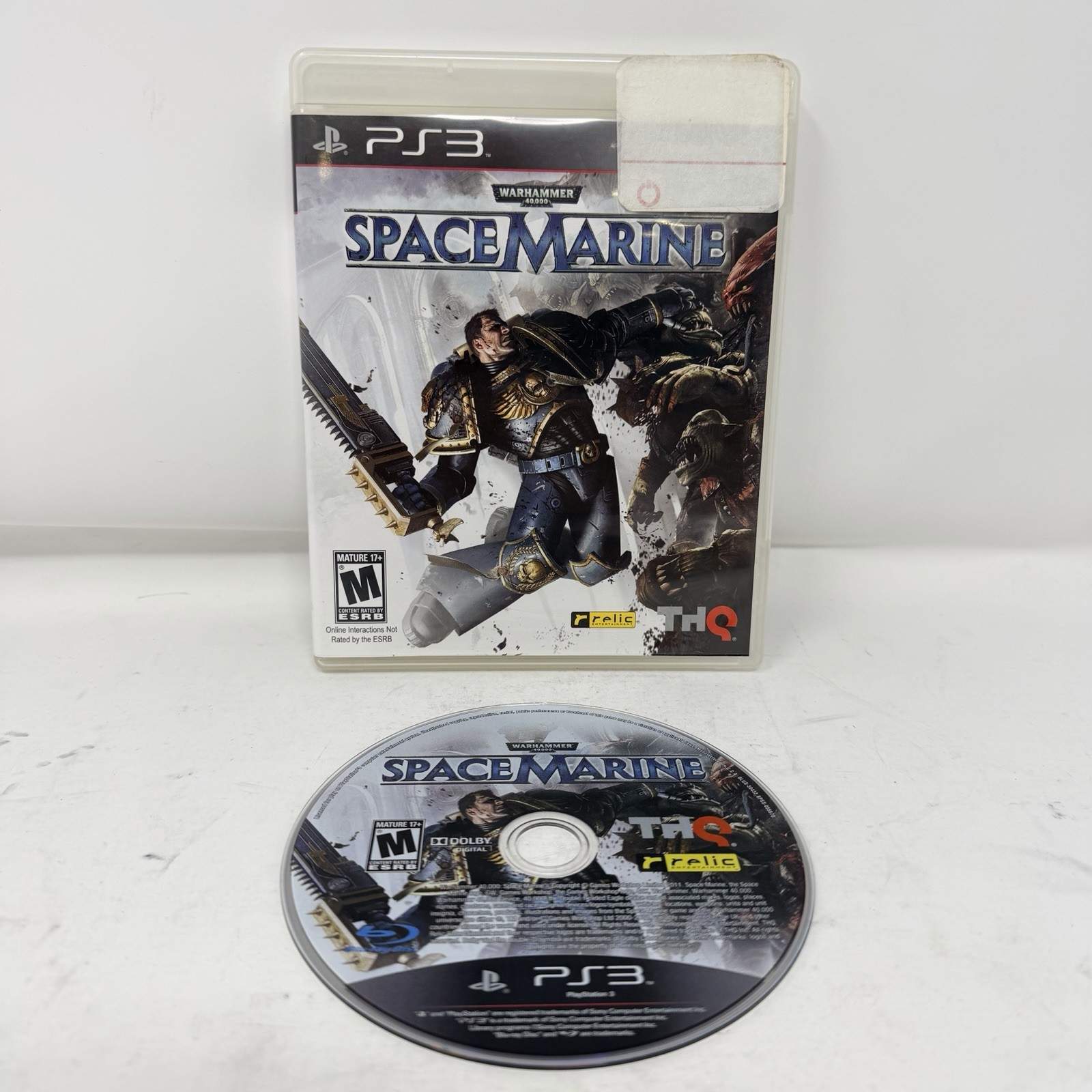 Wahammer 40K: Space Marine – Sony PlayStation 3 No Manual