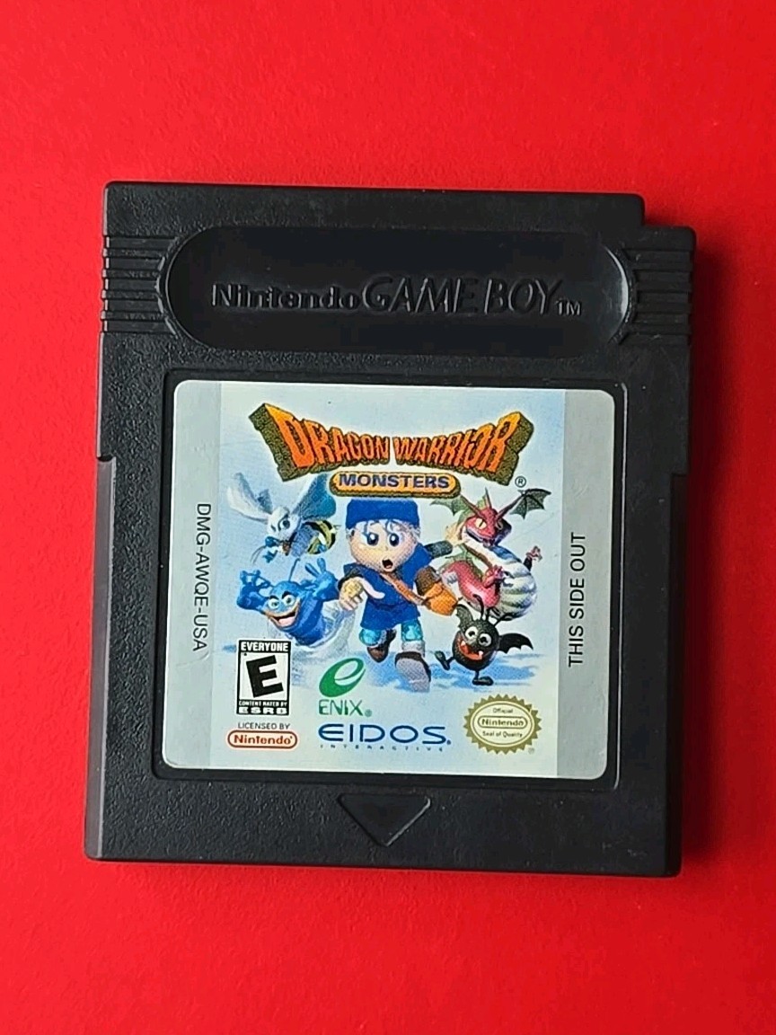 Dragon Warrior Monsters Game Boy Color Nintendo GBC RPG Authentic Saves
