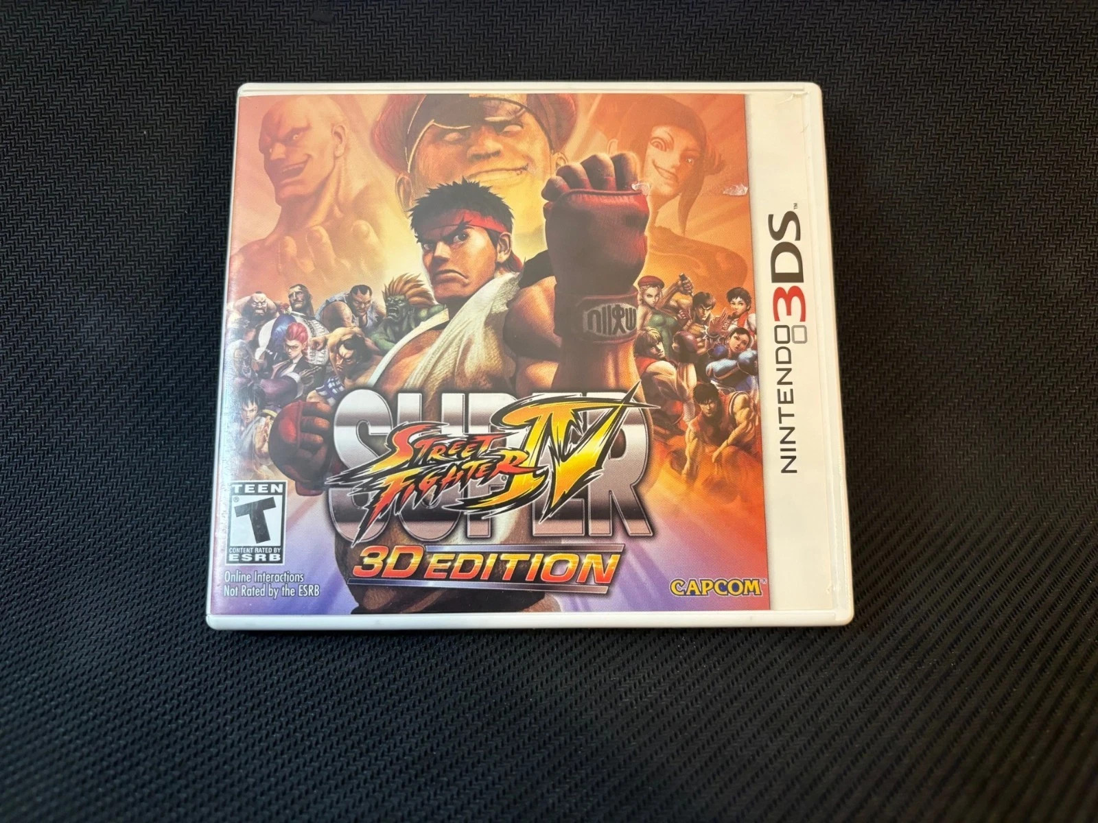 Super Street Fighter IV 3D Edition Nintendo 3DS Conplete Tested Working 2011