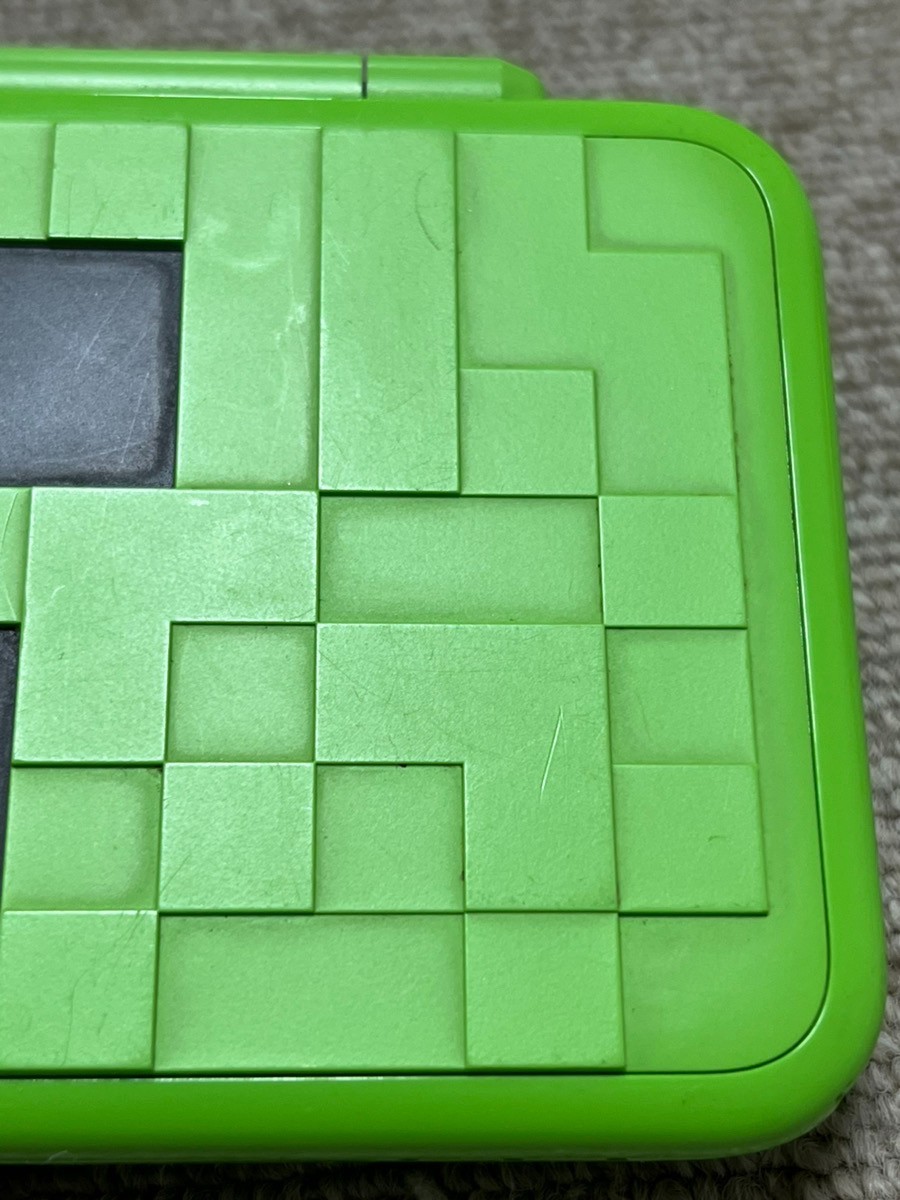 New Nintendo 2DS XL LL Minecraft Creeper Edition Console region Japanese B971